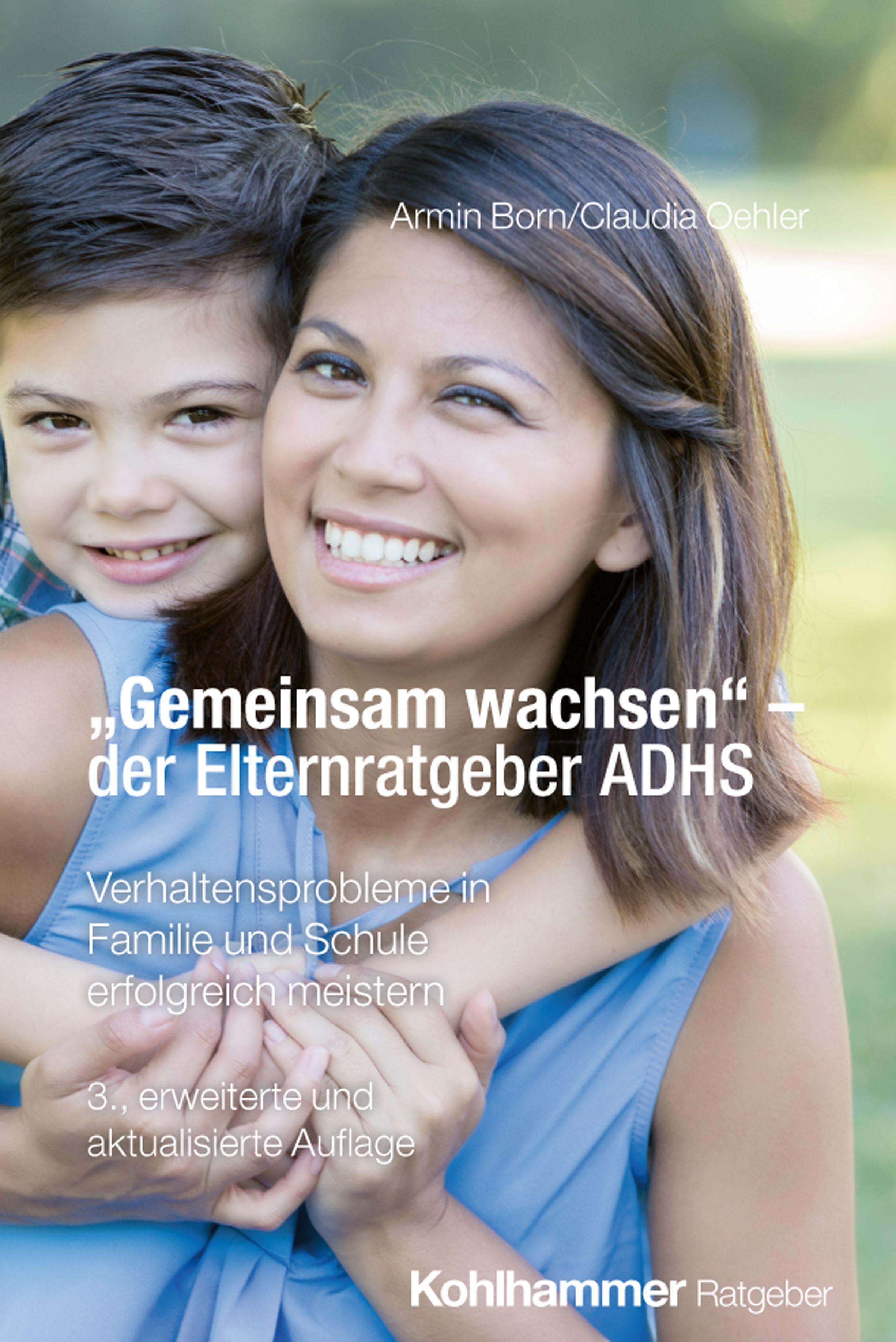 Vorderes Coverbild "Gemeinsam wachsen" - der Elternratgeber ADHS