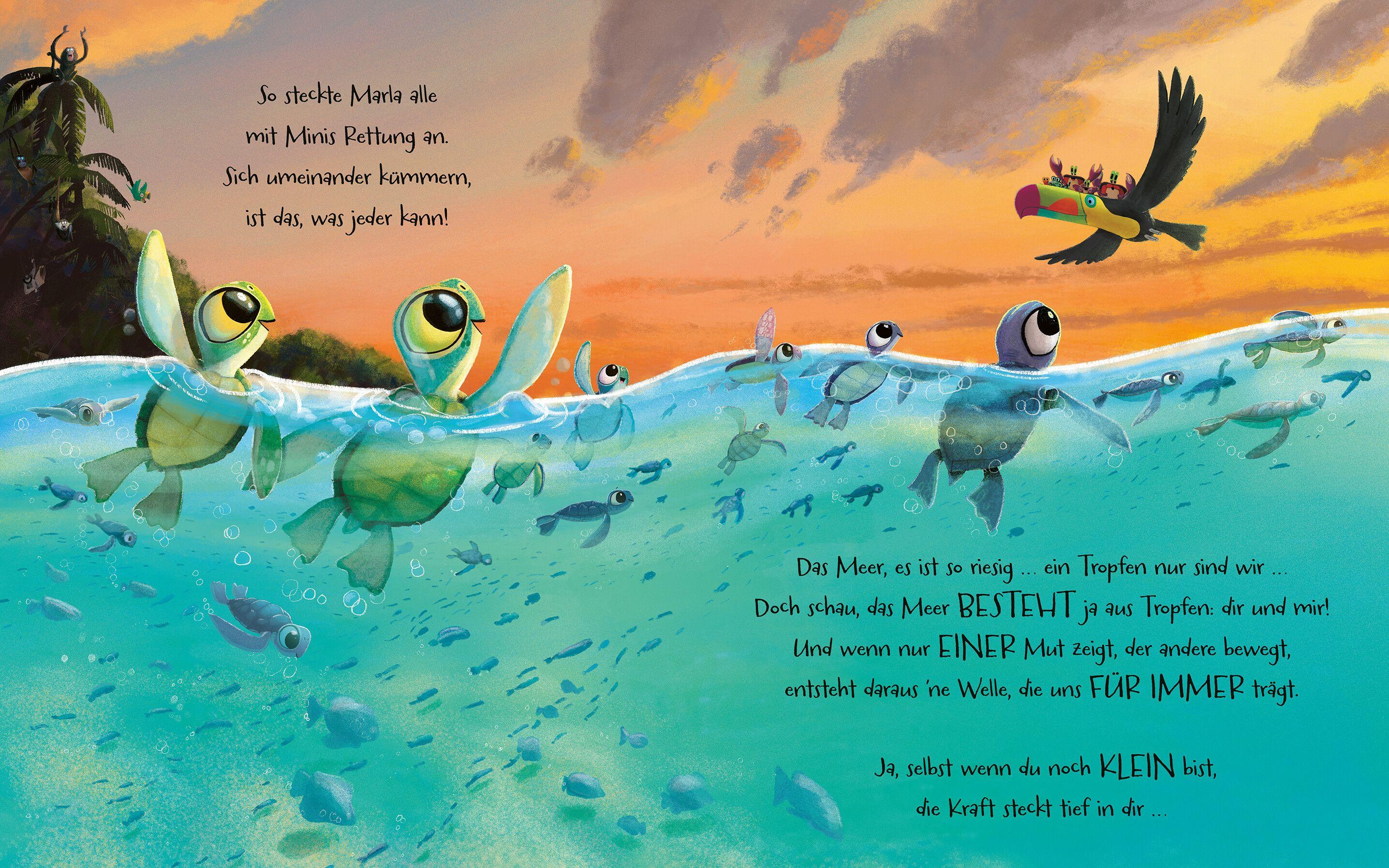 Beispielinhalt (Bild) Geh deinen Weg, Schildkröte