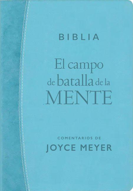 Vorderes Coverbild El Campo de Batalla de la Mente - Biblia Rvr1960 (Sentipiel, Azul)