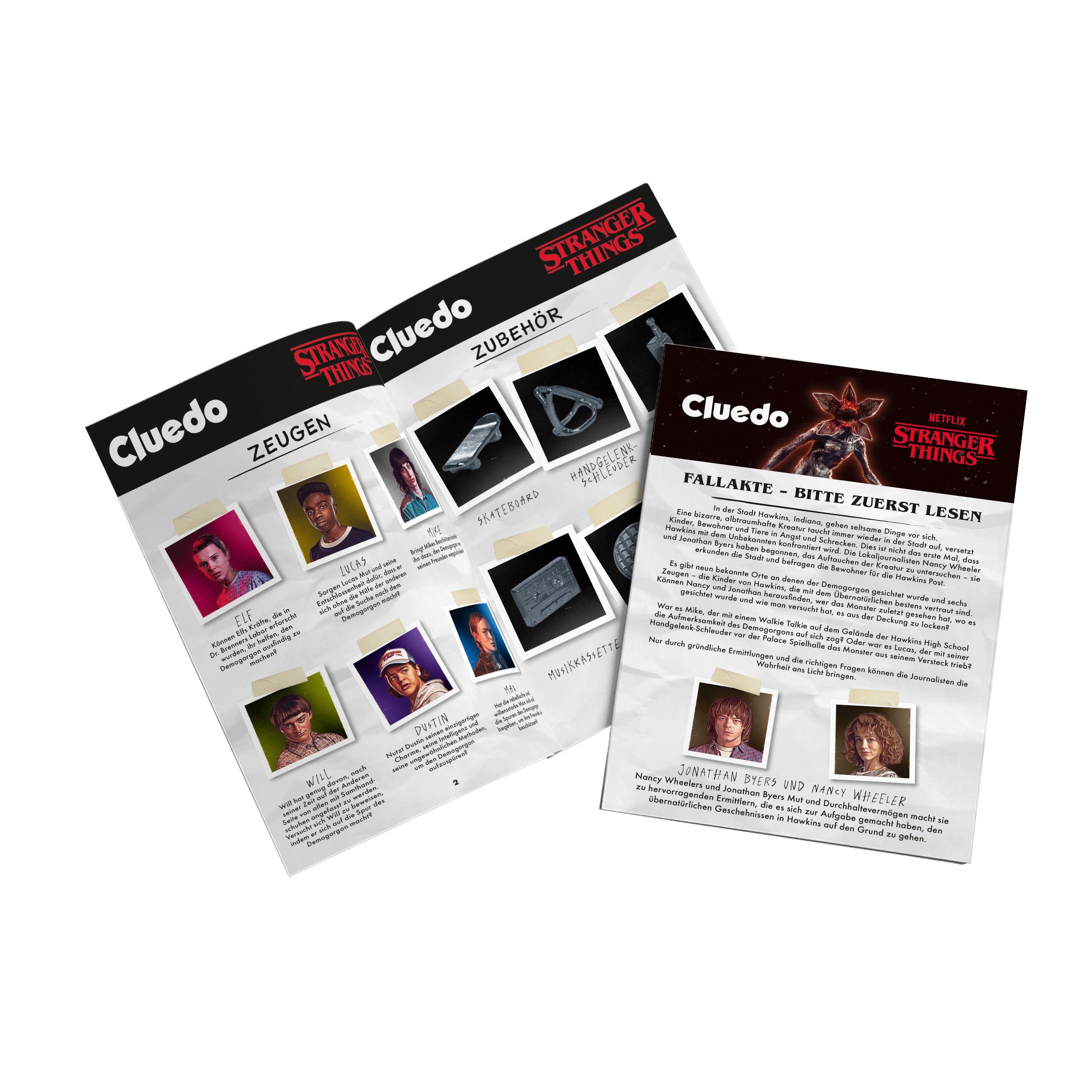 Beispielinhalt (Bild) Cluedo Stranger Things