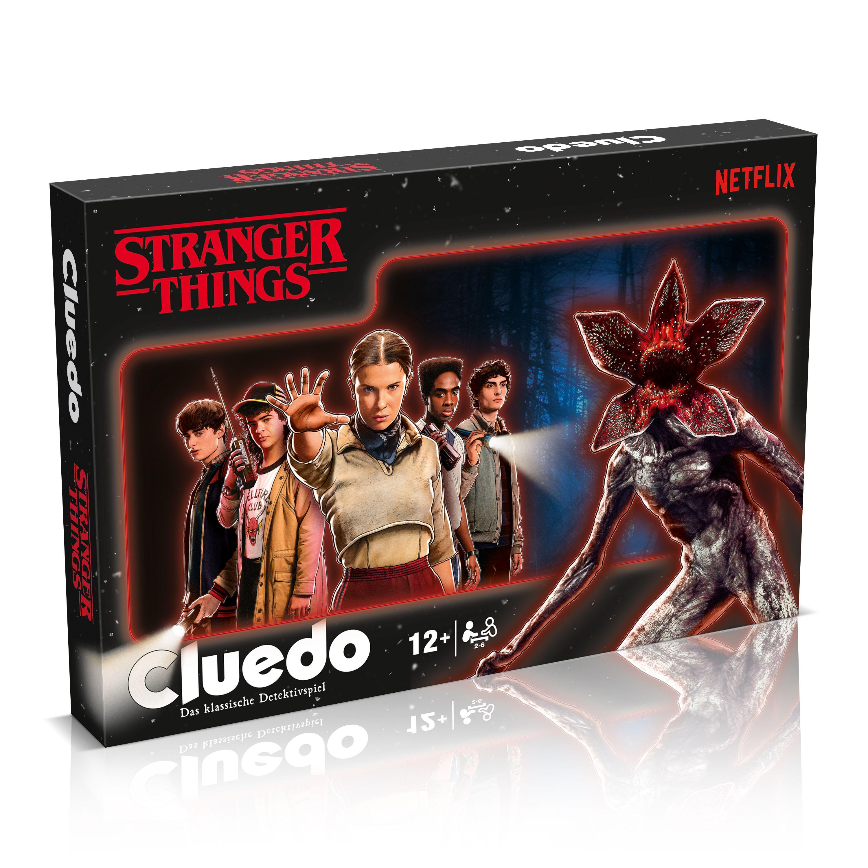 Vorderes Coverbild Cluedo Stranger Things