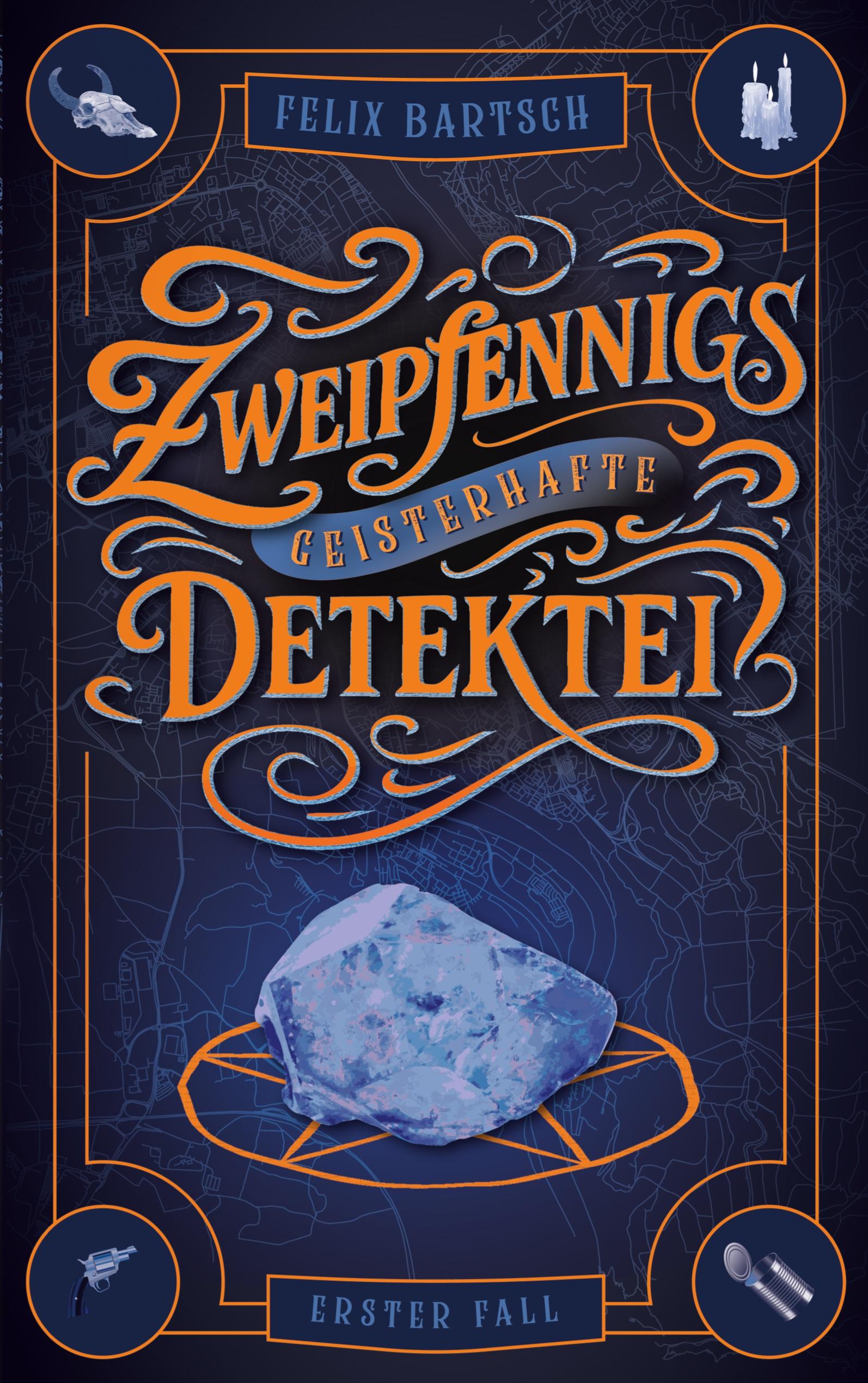 Vorderes Coverbild Zweipfennigs geisterhafte Detektei