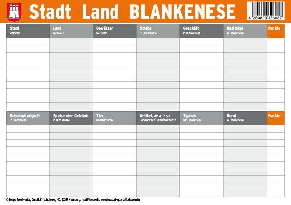 Vorderes Coverbild Hamburg: Stadt Land Blankenese