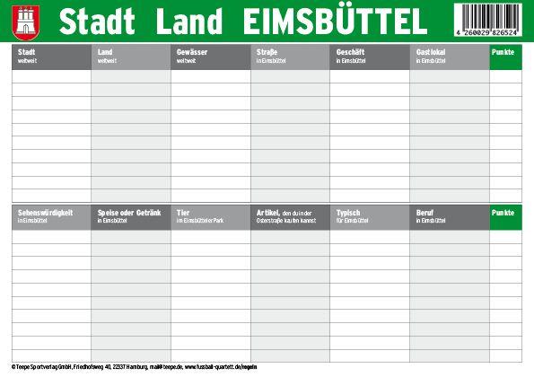 Vorderes Coverbild Hamburg: Stadt Land Eimsbüttel