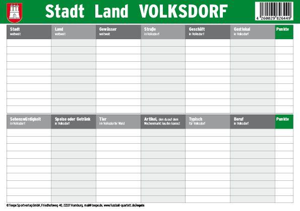 Vorderes Coverbild Hamburg: Stadt Land Volksdorf