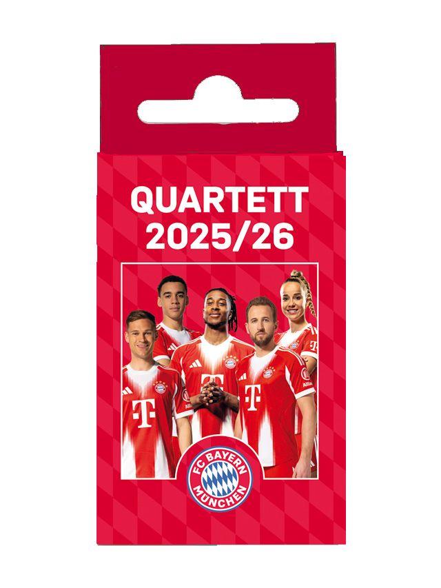 Vorderes Coverbild FC Bayern München Quartett 25/26