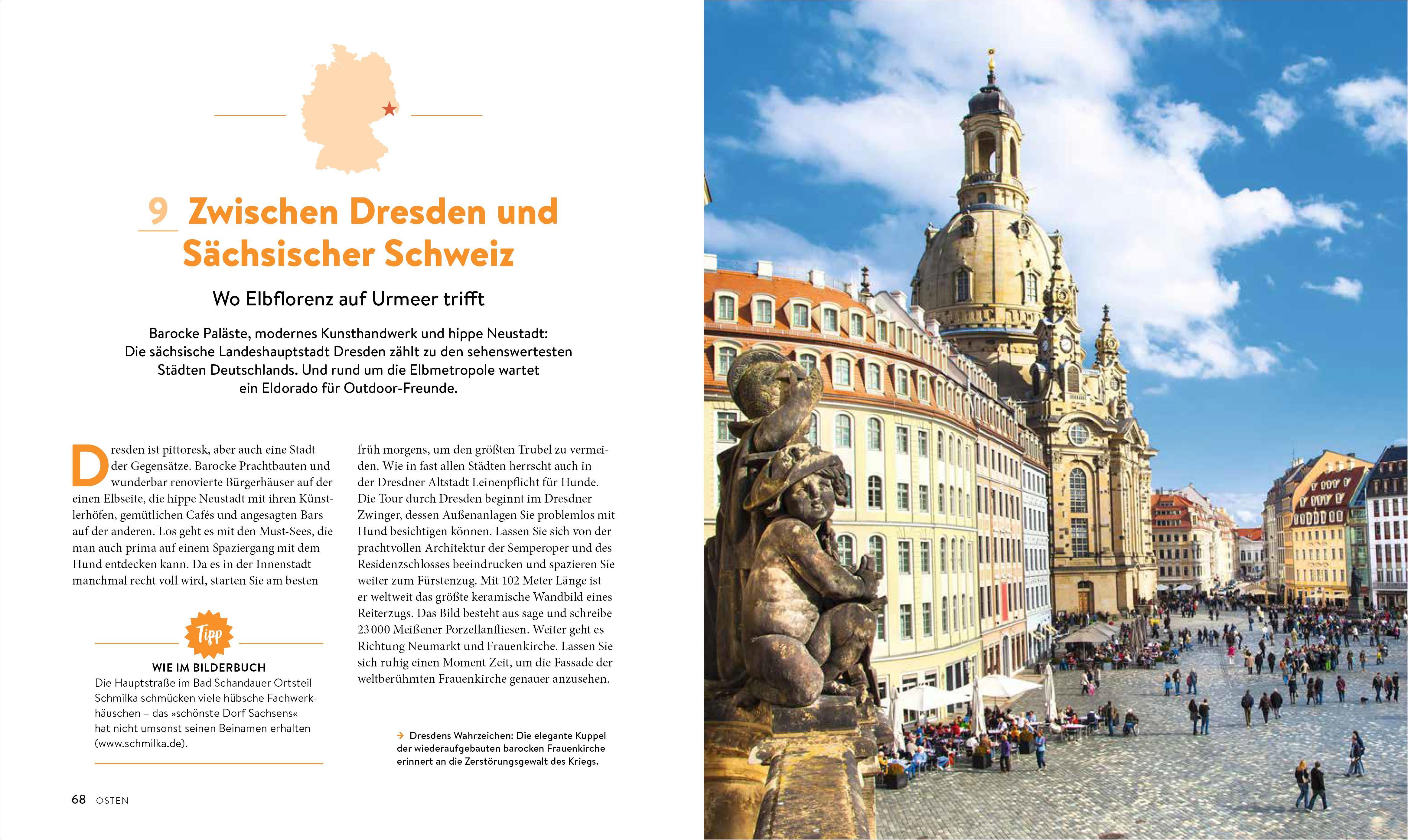 Beispielinhalt (Bild) Deutschland mit Hund