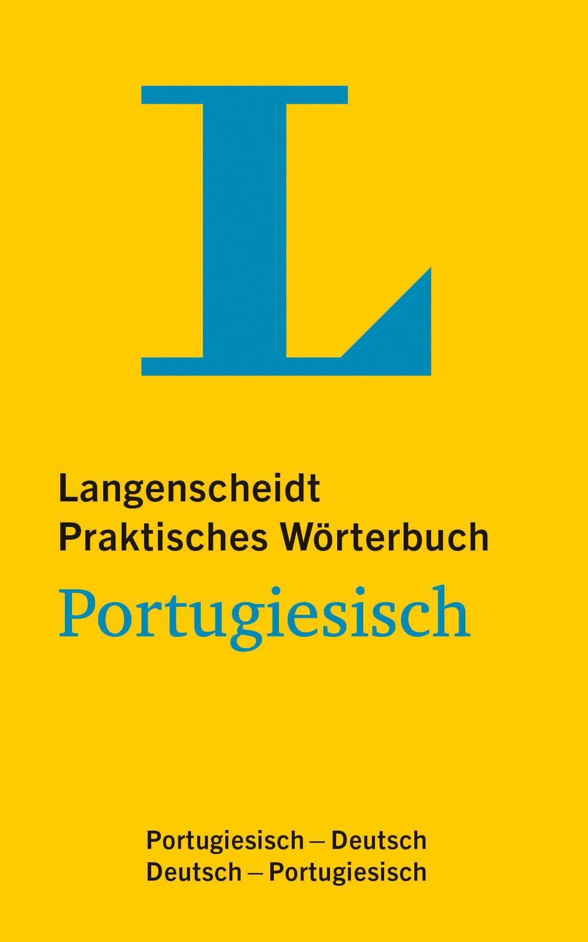 Vorderes Coverbild Langenscheidt Praktisches Wörterbuch Portugiesisch