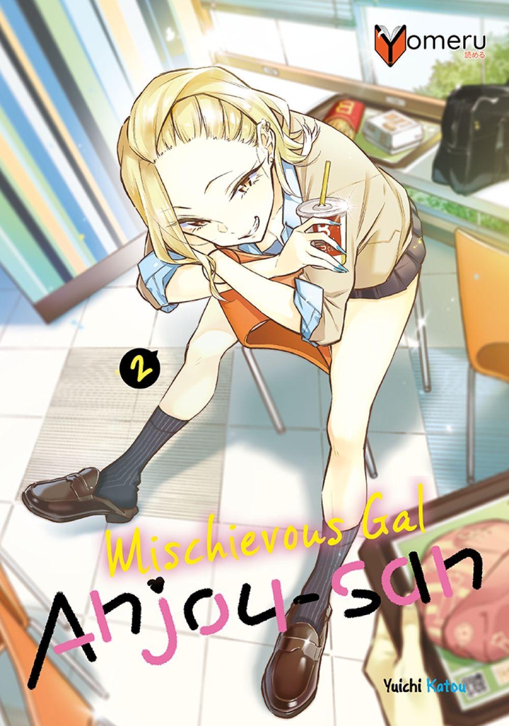Vorderes Coverbild Mischievous Gal Anjou-san 02