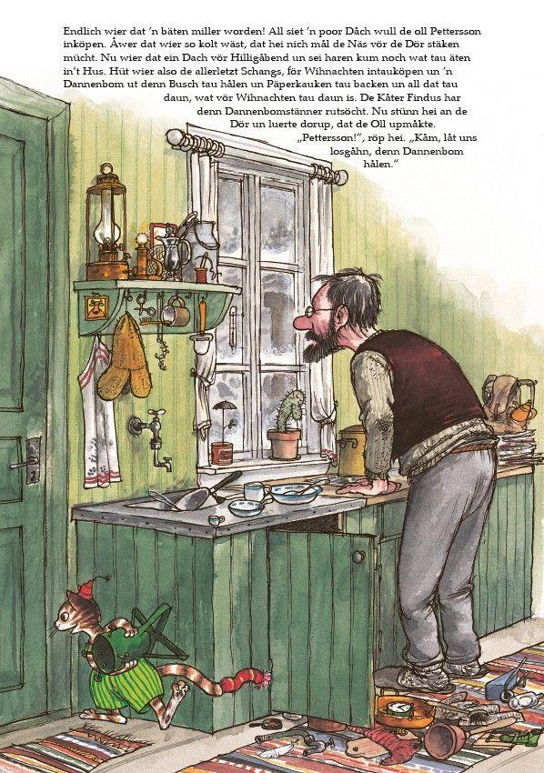 Beispielinhalt (Bild) Pettersson kricht Wihnachtsbesäuk