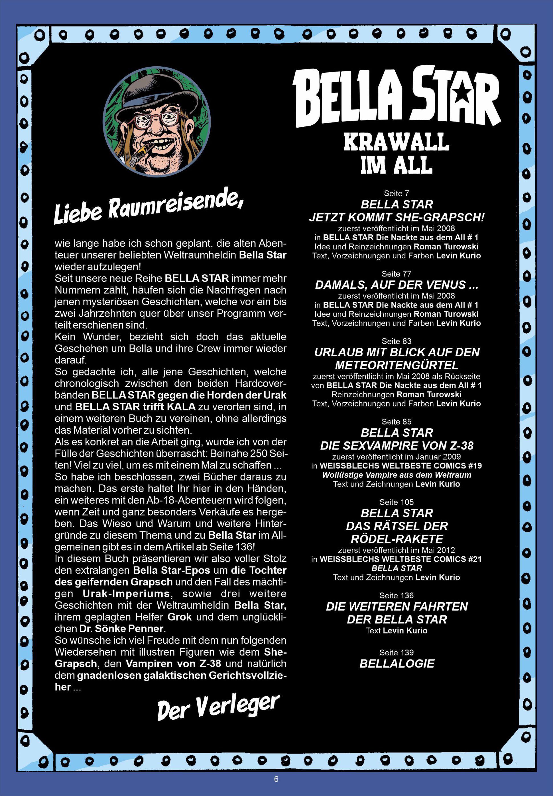 Beispielinhalt (Bild) Bella Star - Krawall im All