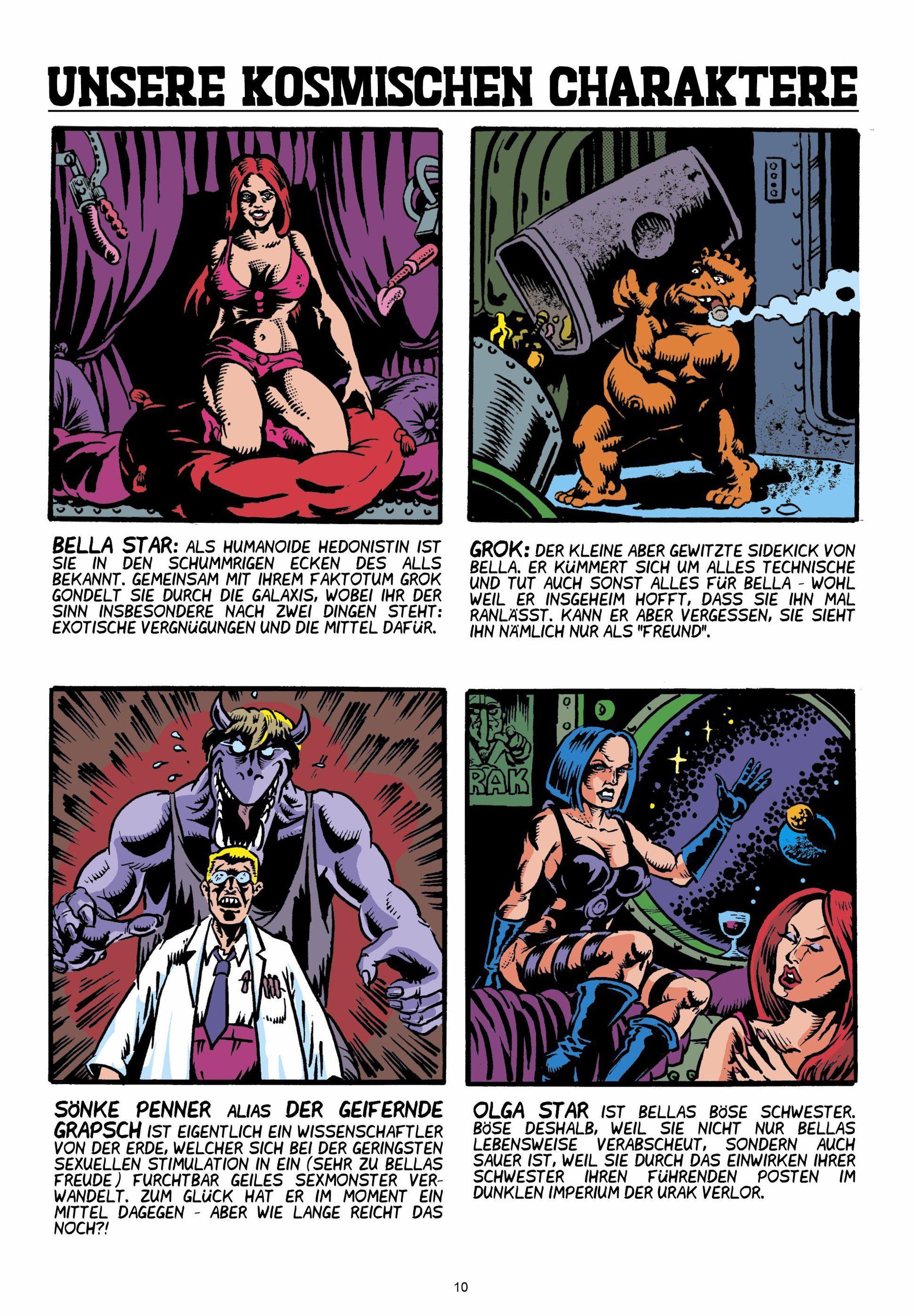 Beispielinhalt (Bild) Bella Star - Krawall im All