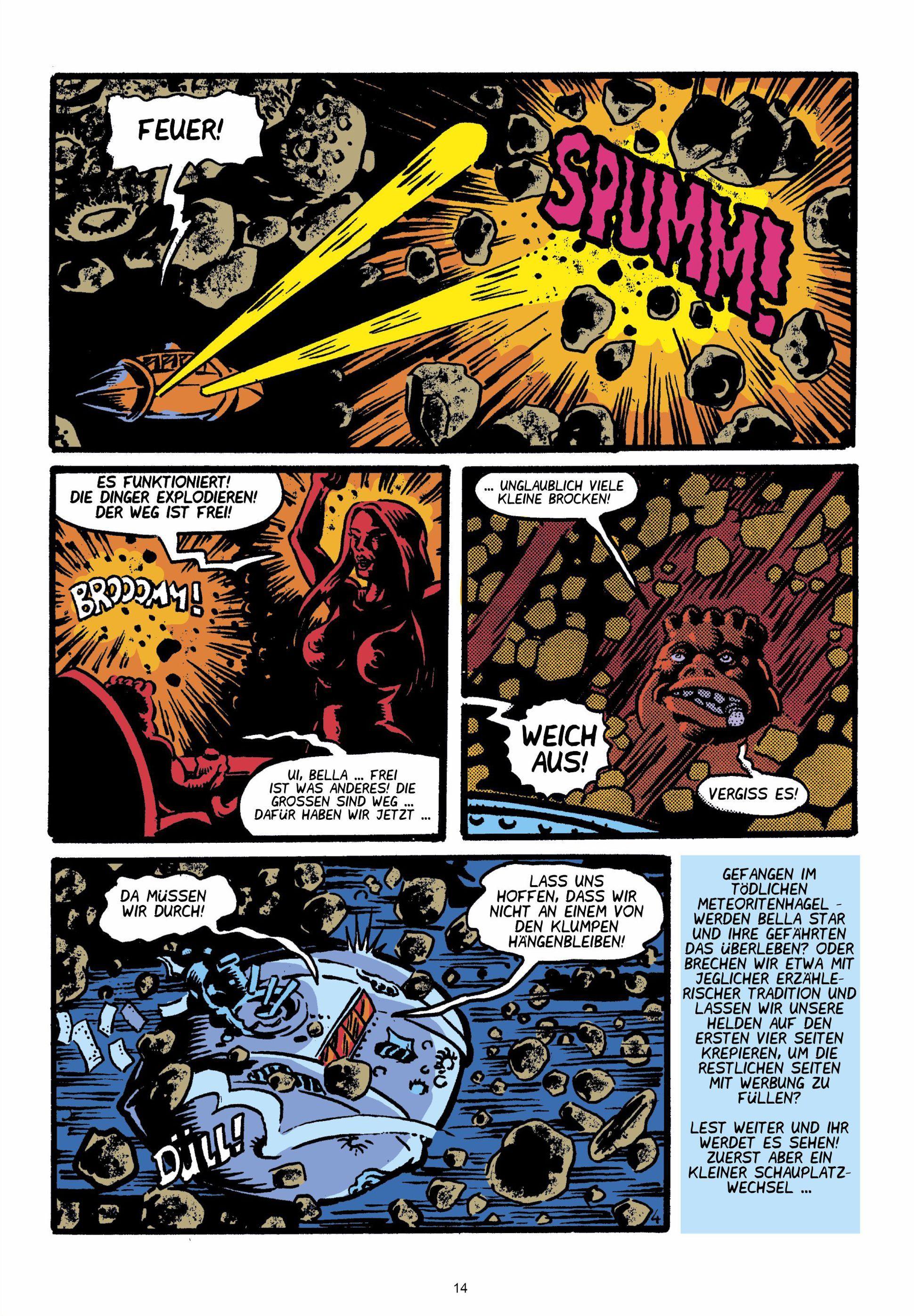 Beispielinhalt (Bild) Bella Star - Krawall im All