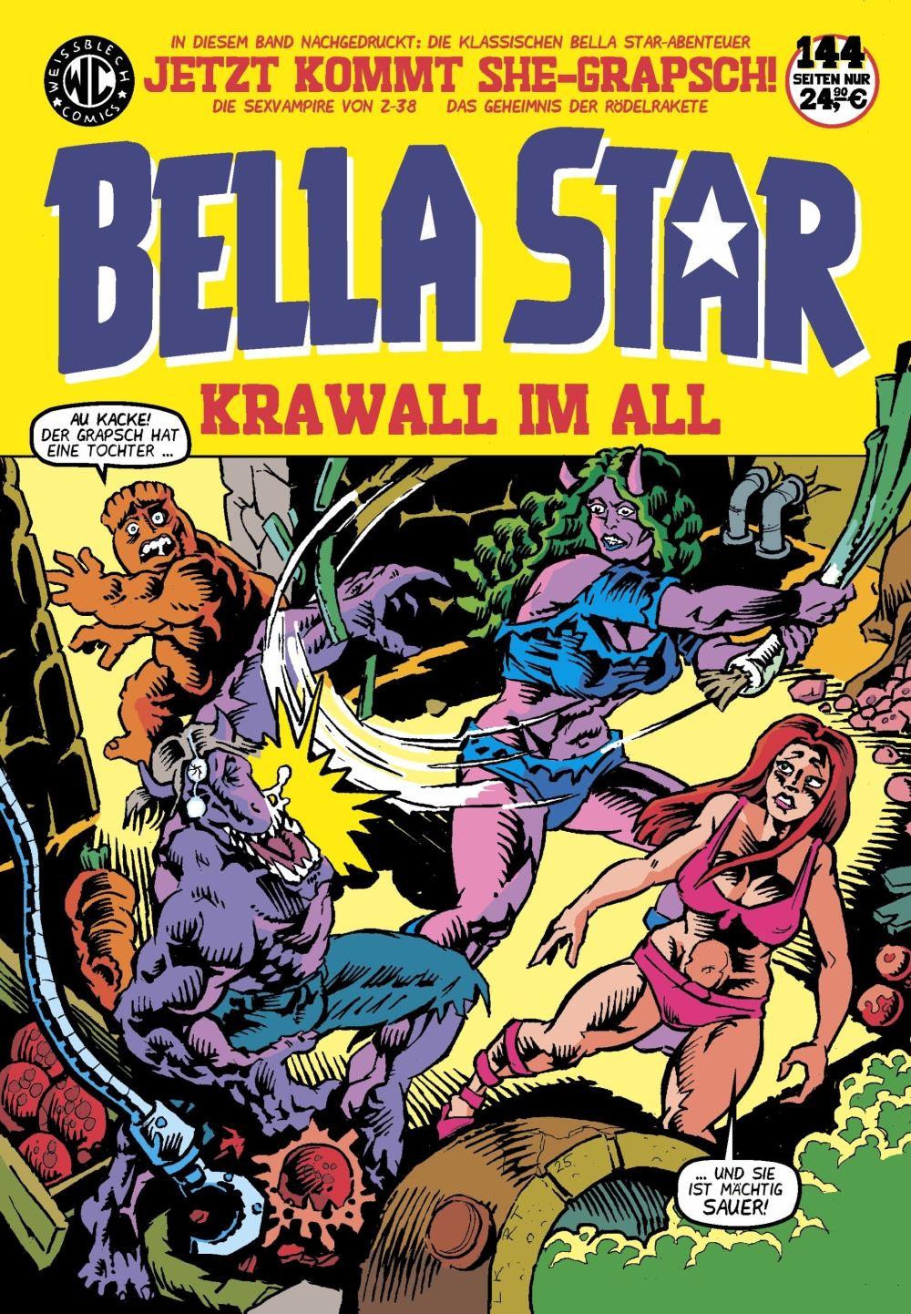 Vorderes Coverbild Bella Star - Krawall im All