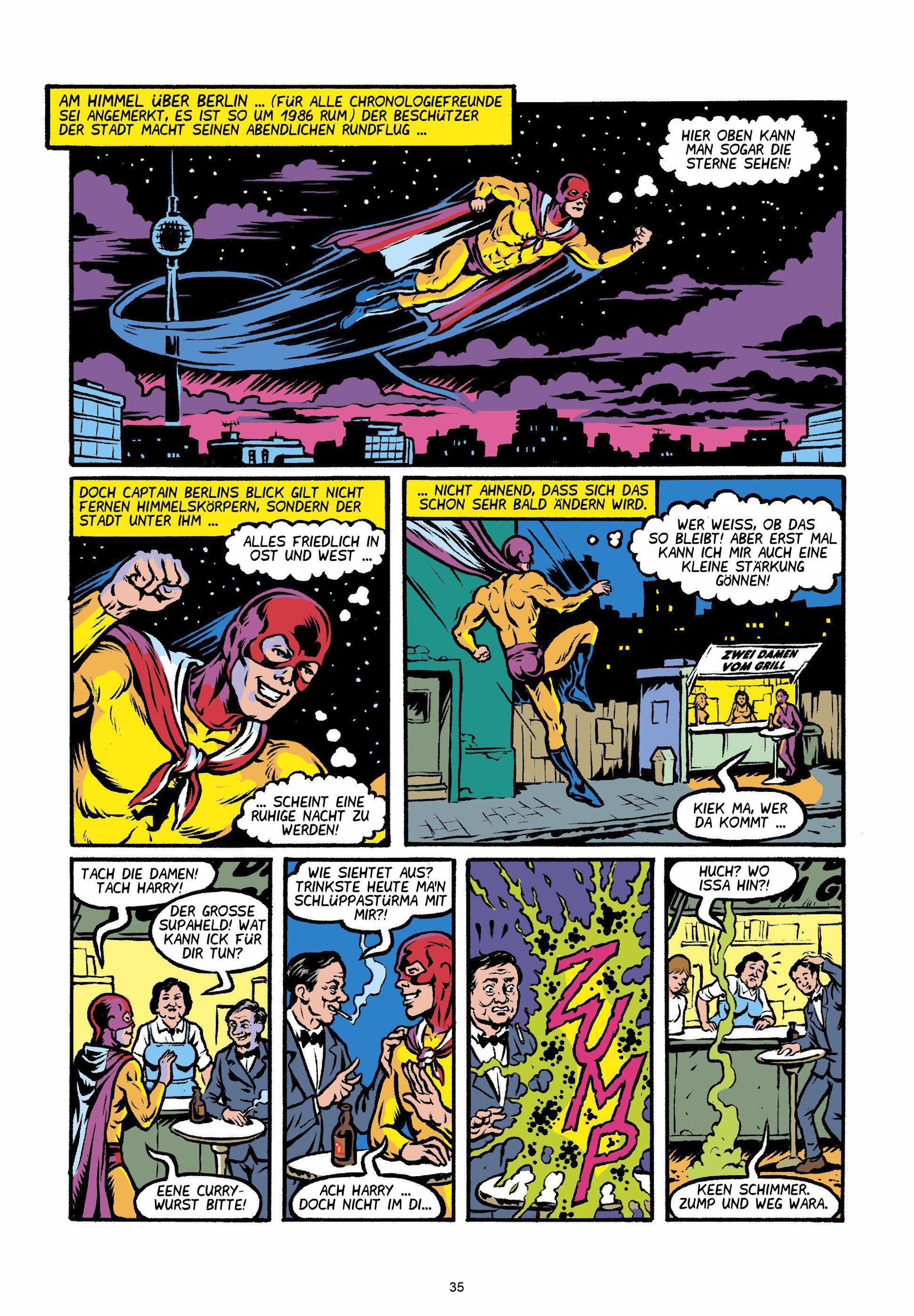 Beispielinhalt (Bild) Captain Berlin - Sammelband 3