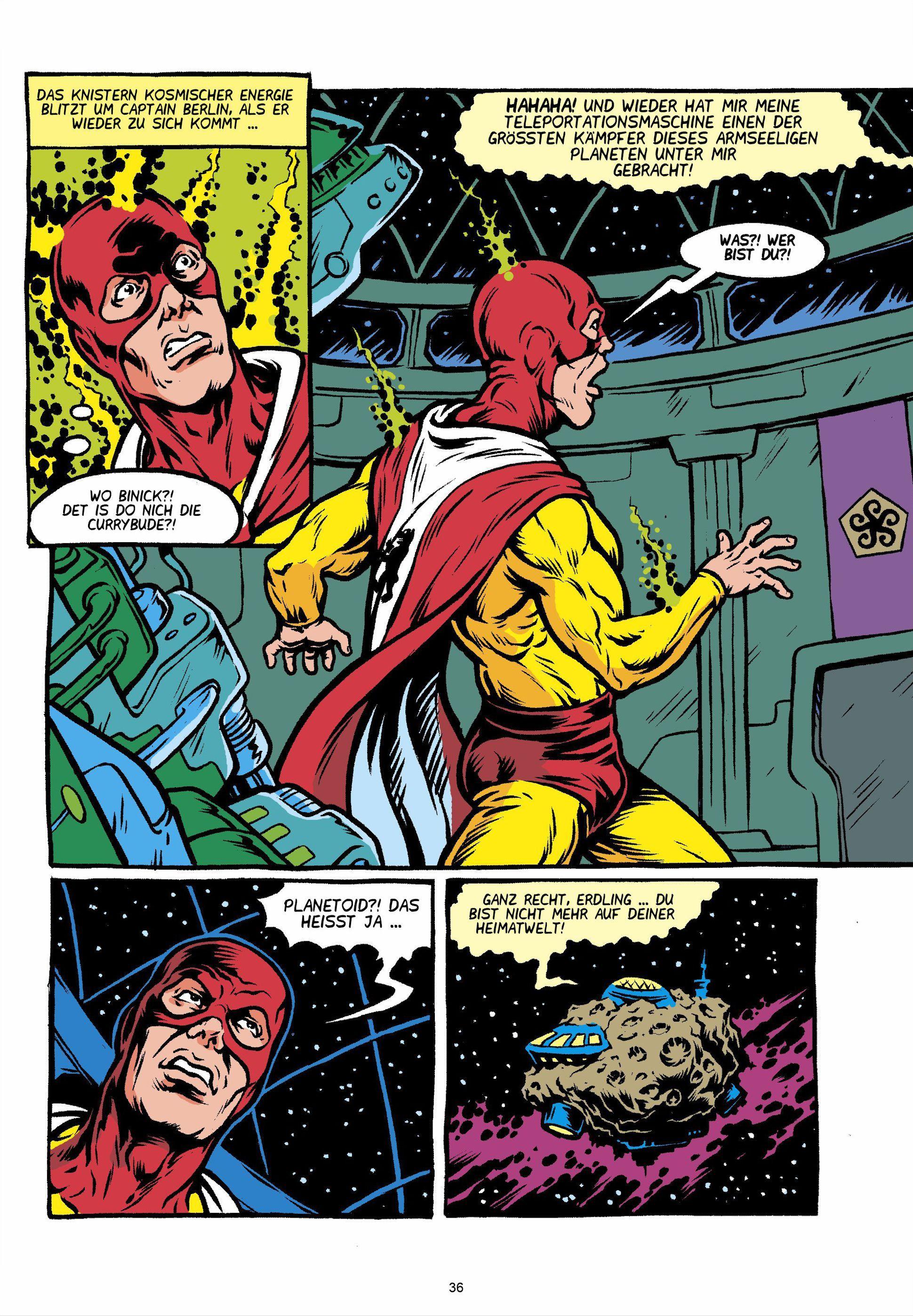 Beispielinhalt (Bild) Captain Berlin - Sammelband 3