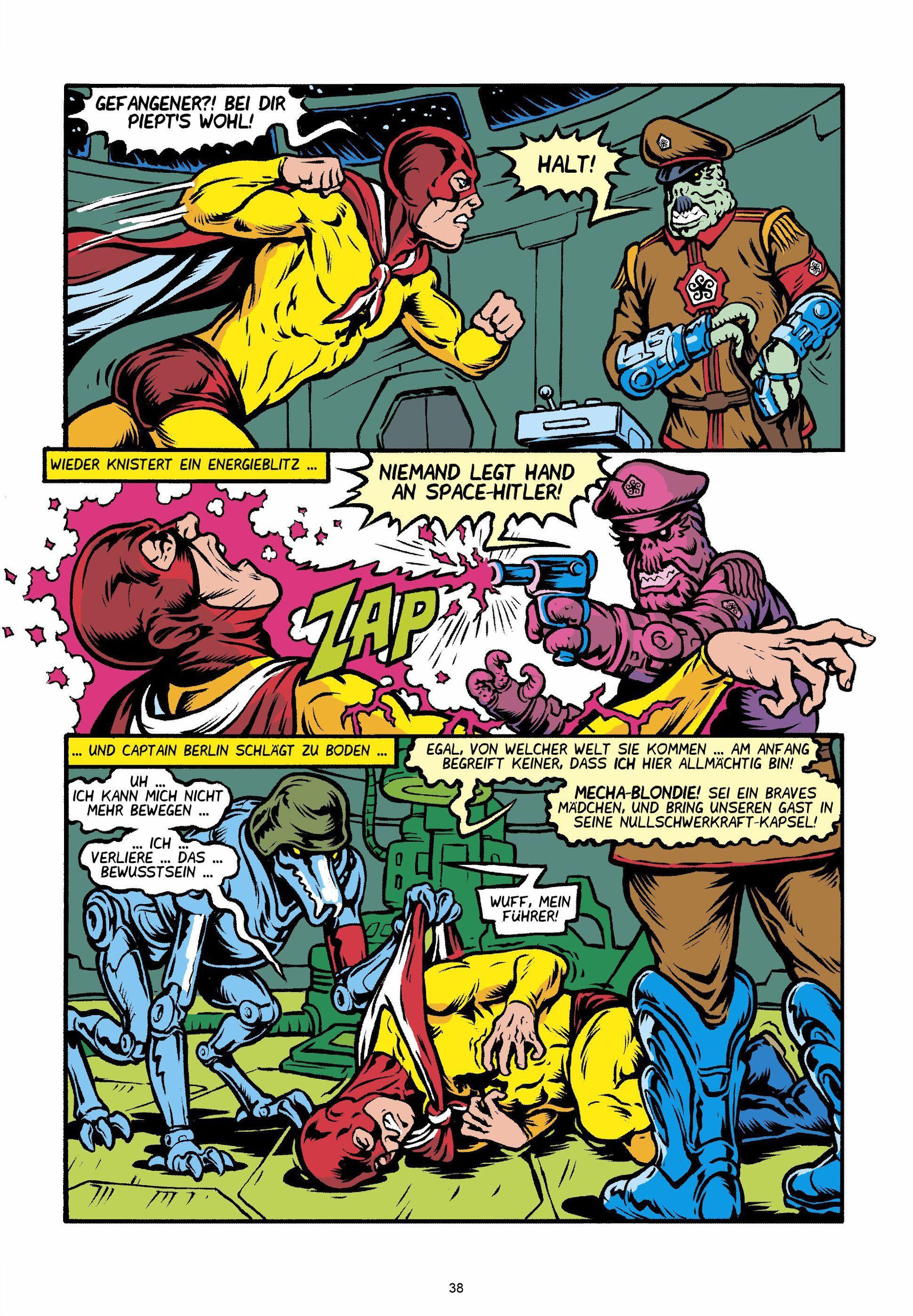 Beispielinhalt (Bild) Captain Berlin - Sammelband 3
