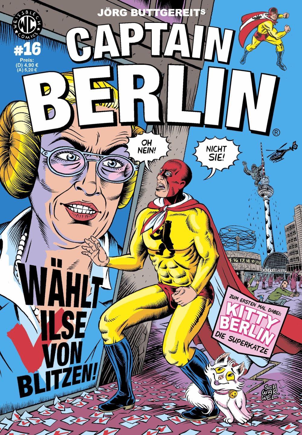 Vorderes Coverbild Captain Berlin 16