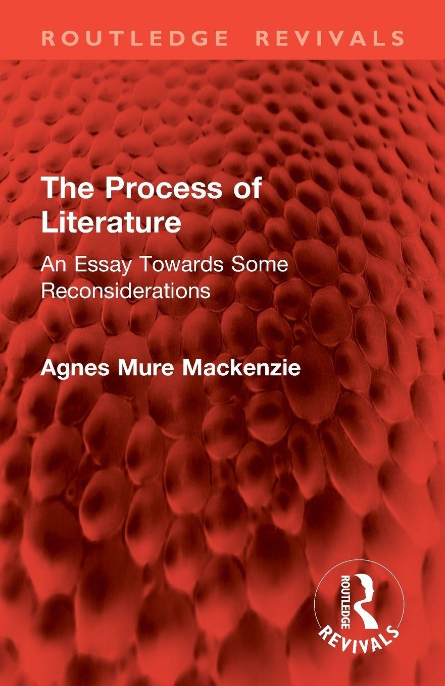 Vorderes Coverbild The Process of Literature