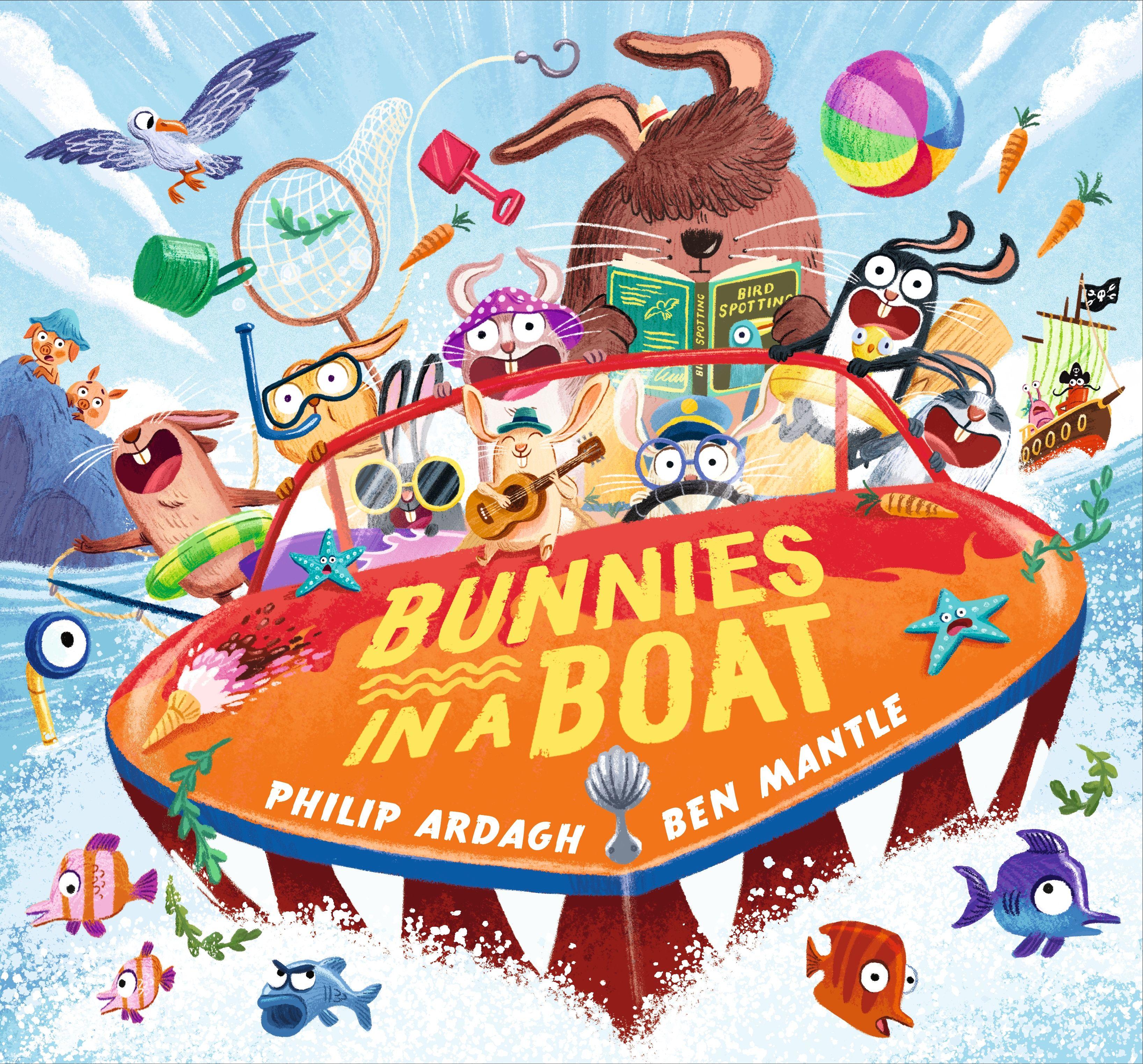 Vorderes Coverbild Bunnies in a Boat