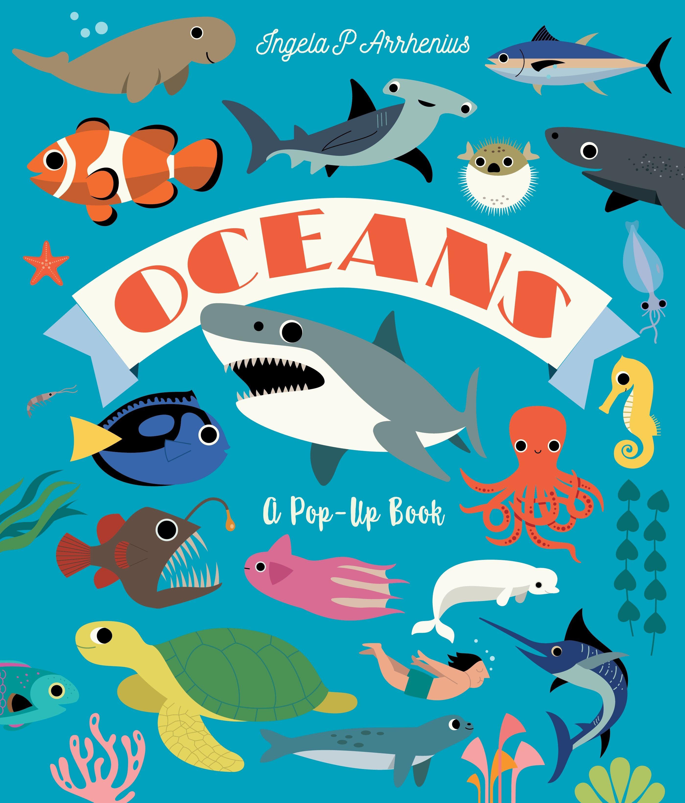 Vorderes Coverbild Oceans: A Pop-Up Book