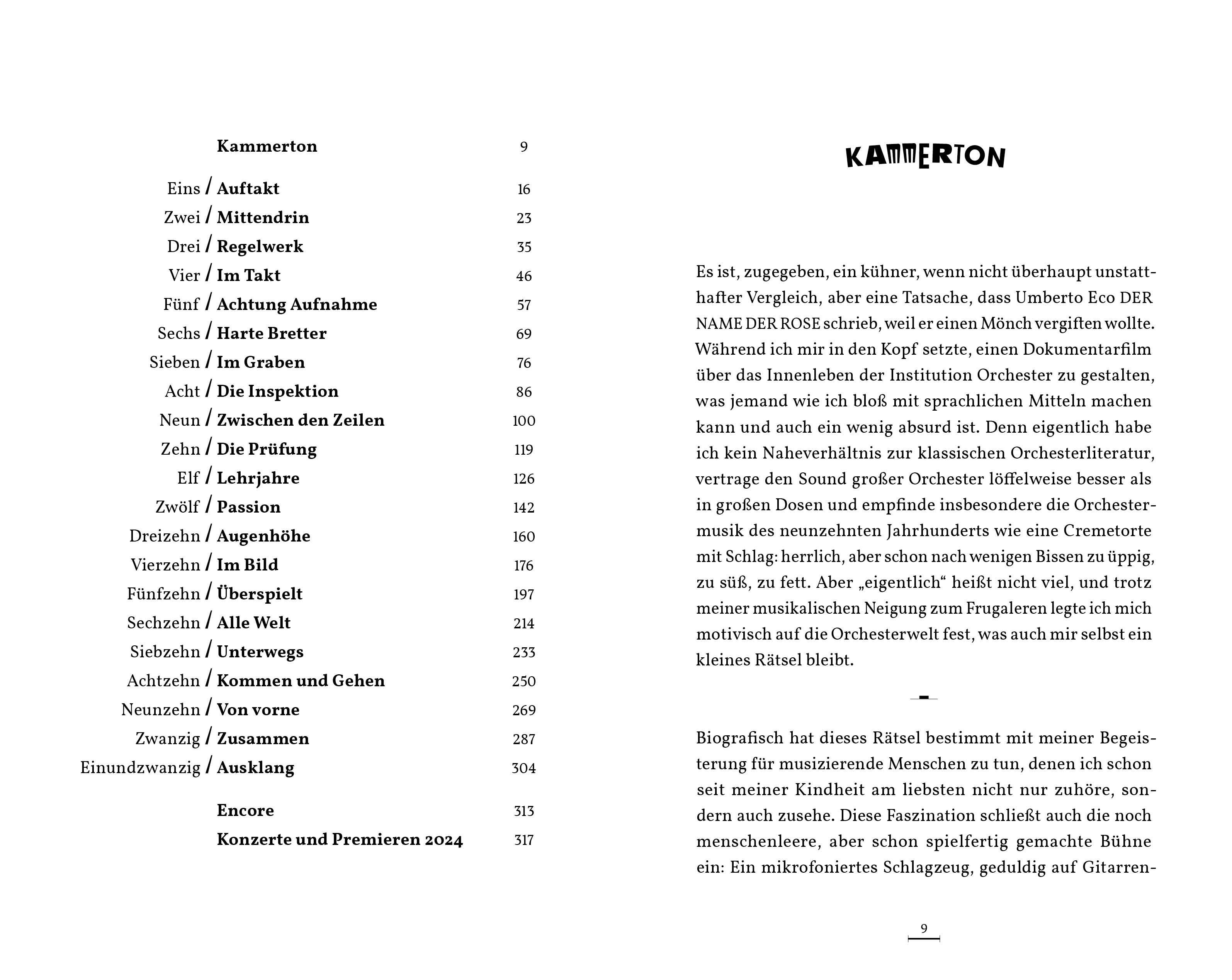 Beispielinhalt (Bild) Unterwegs mit einem Orchester