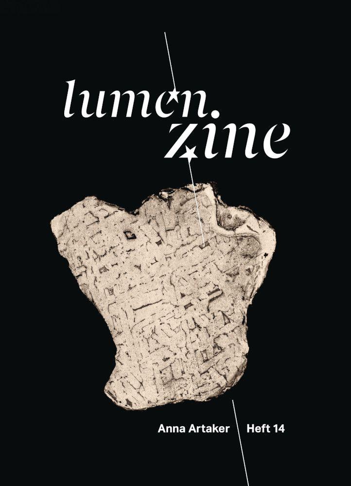 Vorderes Coverbild Lumen Zine Heft 14: Anna Artaker