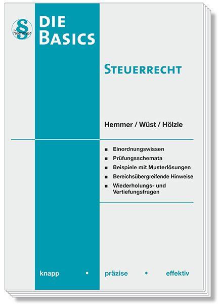 Vorderes Coverbild Die Basics Steuerrecht