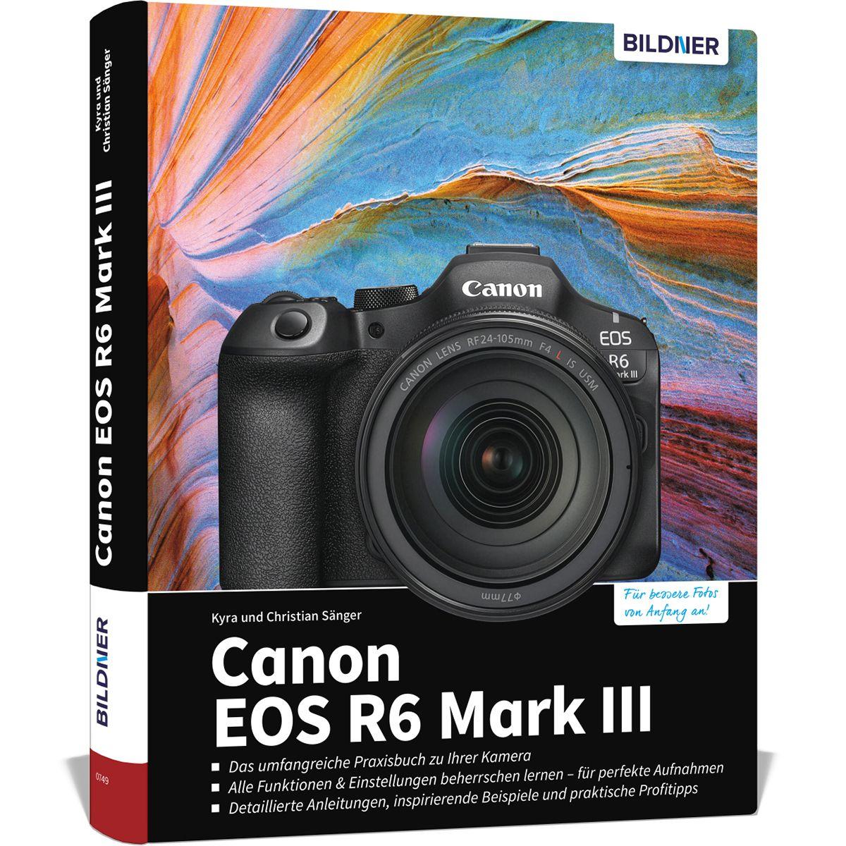 Vorderes Coverbild Canon EOS R6 Mark III - Das umfangreiche Praxisbuch zu Ihrer Kamera