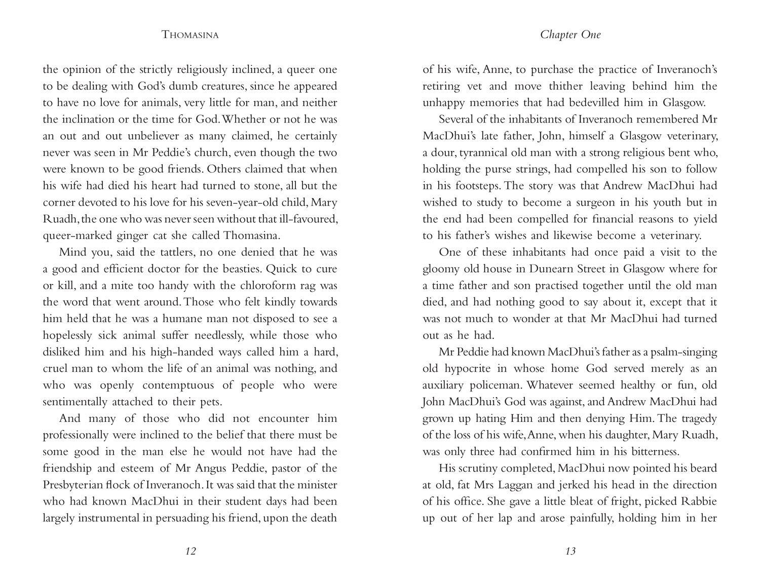 Beispielinhalt (Bild) Thomasina