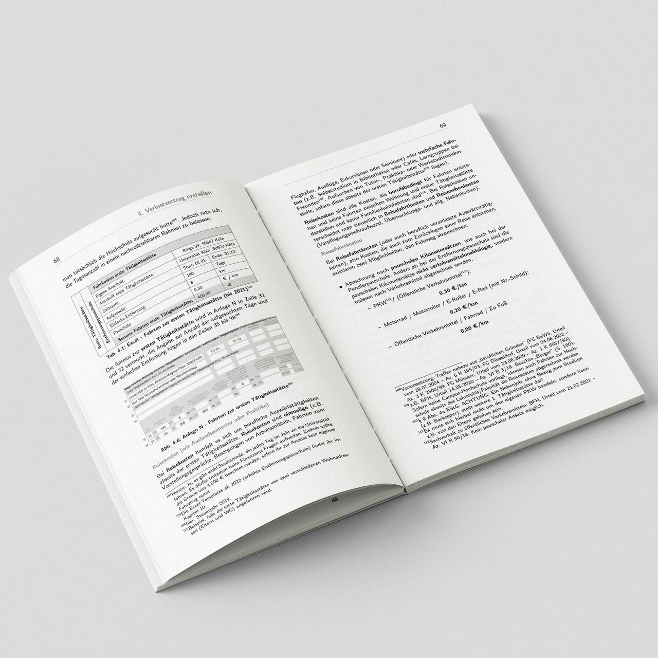 Beispielinhalt (Bild) Optimales Absetzen deines Studiums - Dein Steuer-Ratgeber für Studium, Ausbildung & Co.