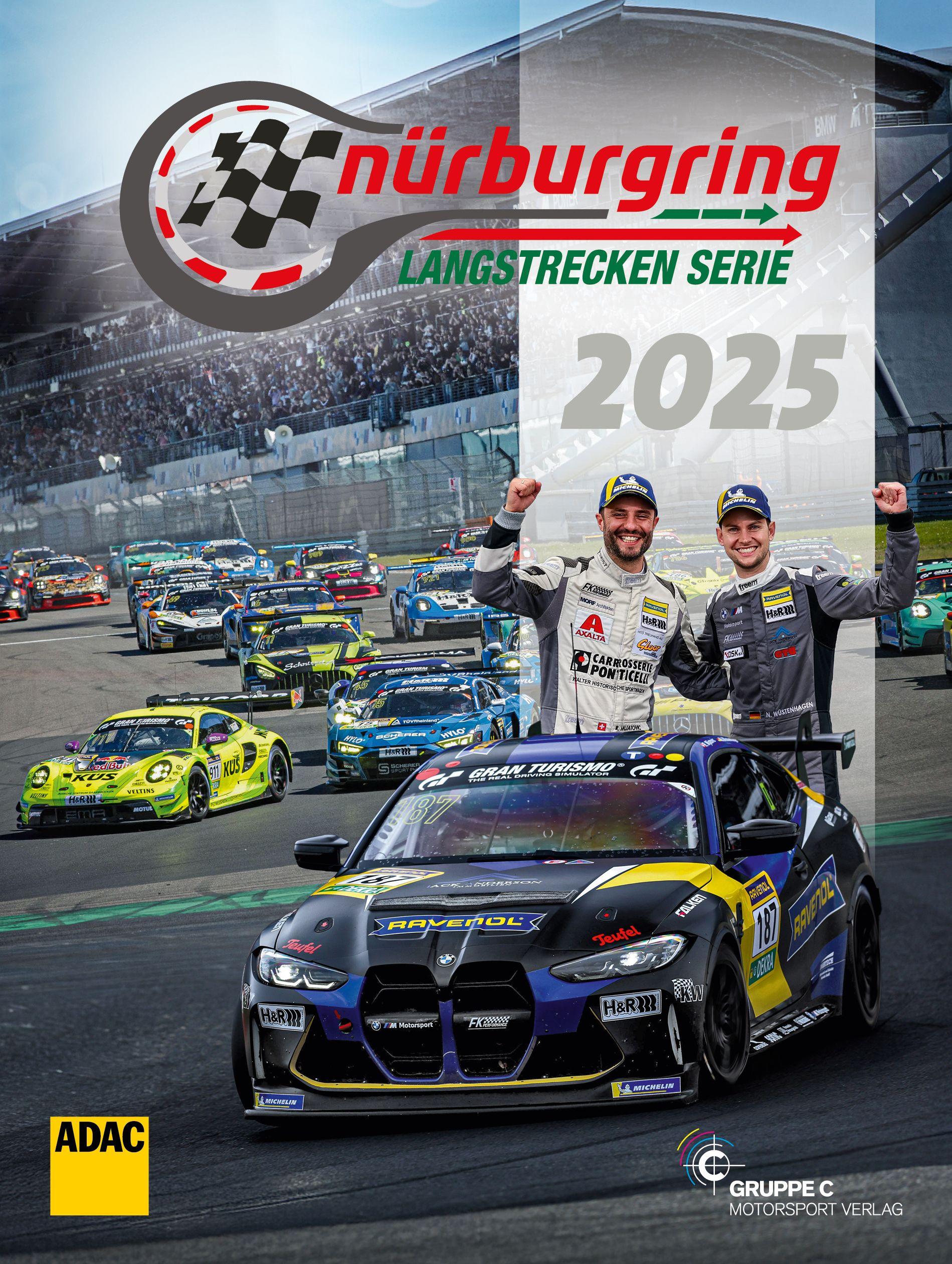 Vorderes Coverbild Nürburgring Langstrecken-Serie 2025 - NLS