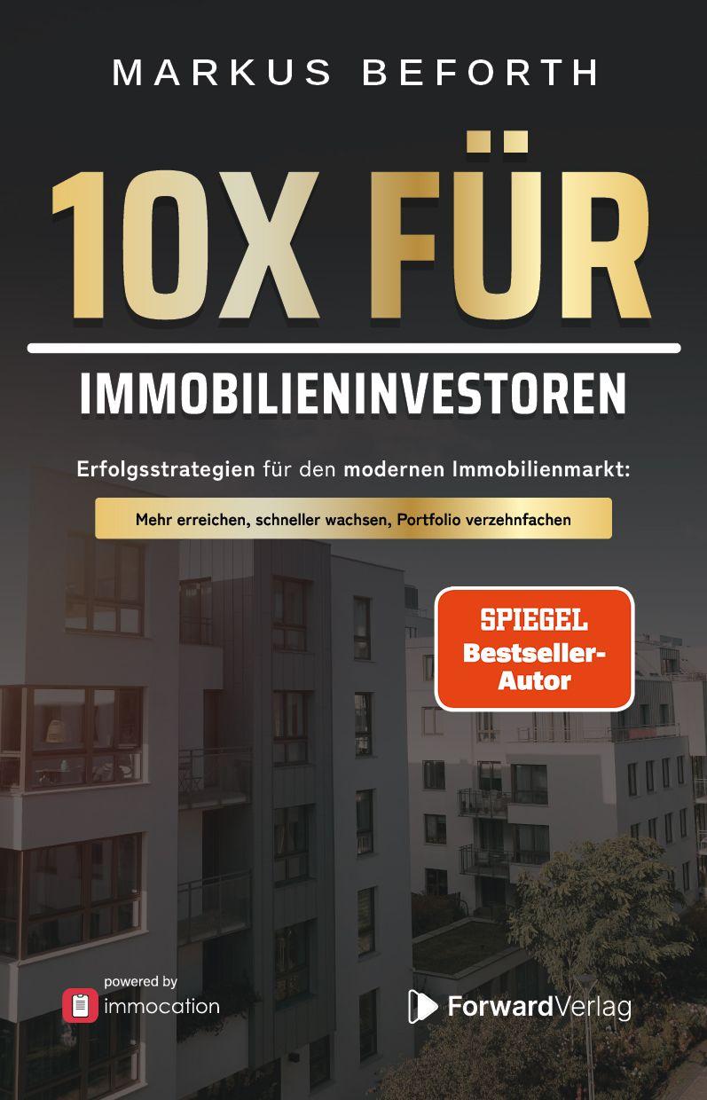Vorderes Coverbild 10X für Immobilieninvestoren