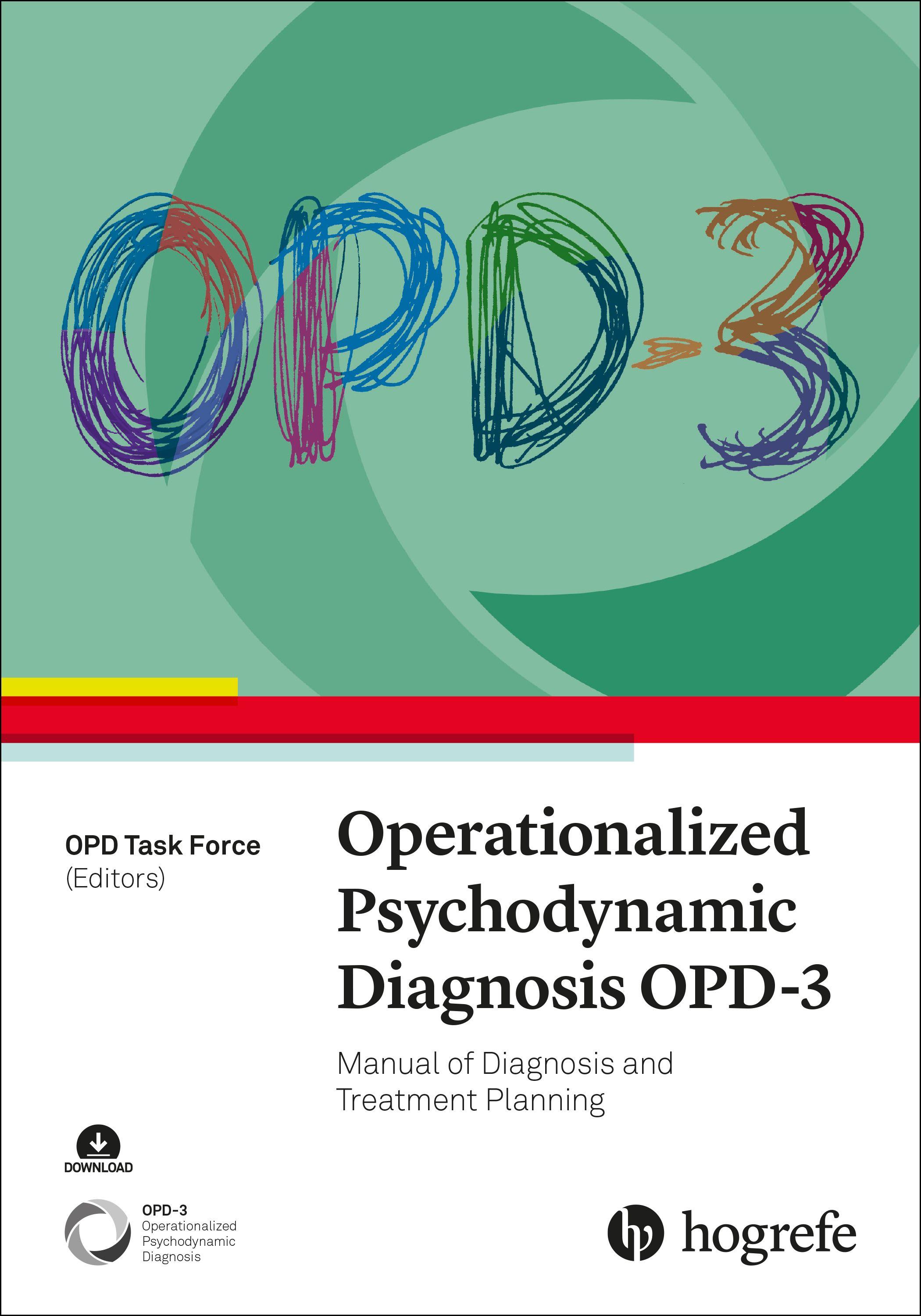 Vorderes Coverbild Operationalized Psychodynamic Diagnosis OPD-3