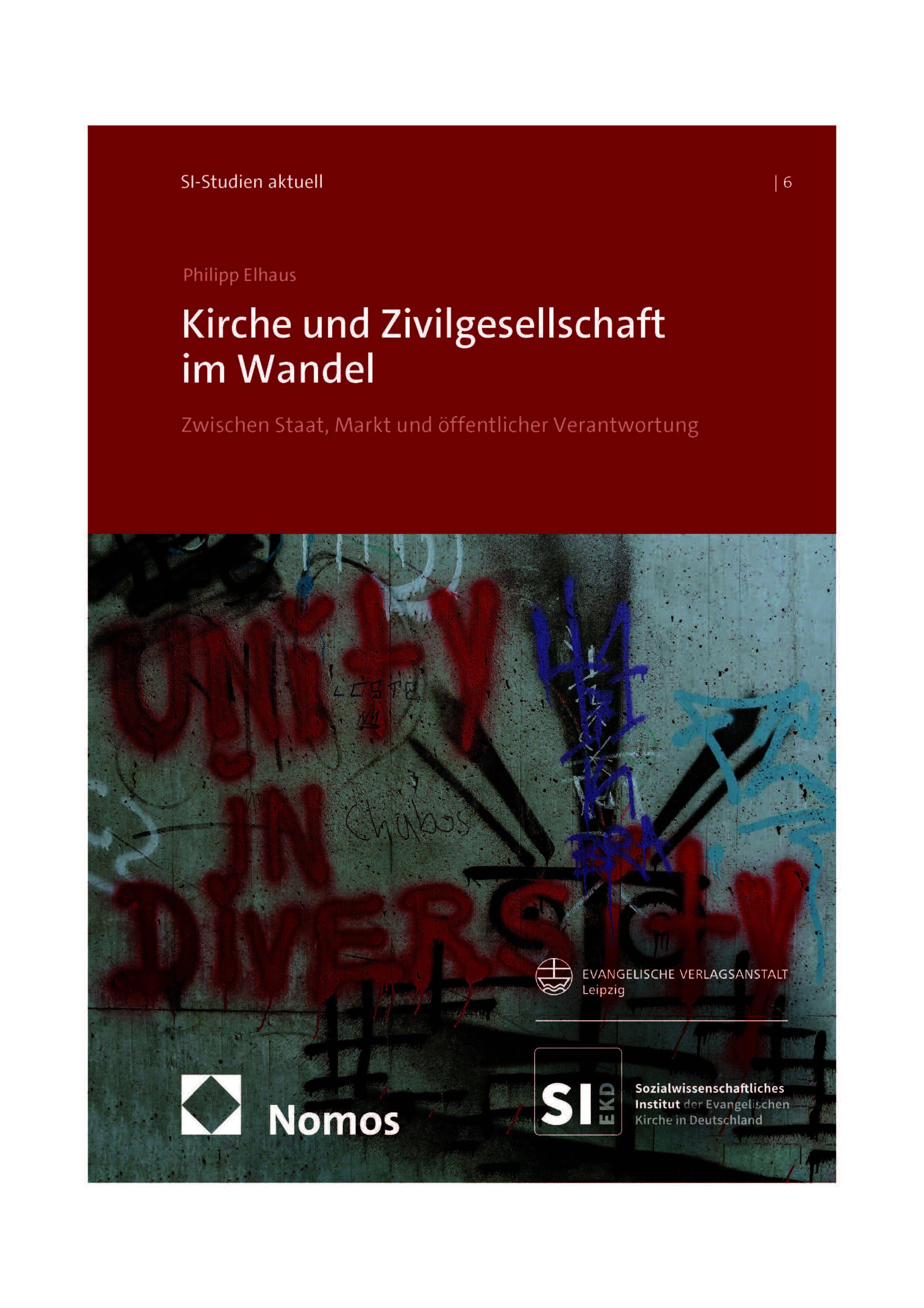 Vorderes Coverbild Kirche und Zivilgesellschaft im Wandel
