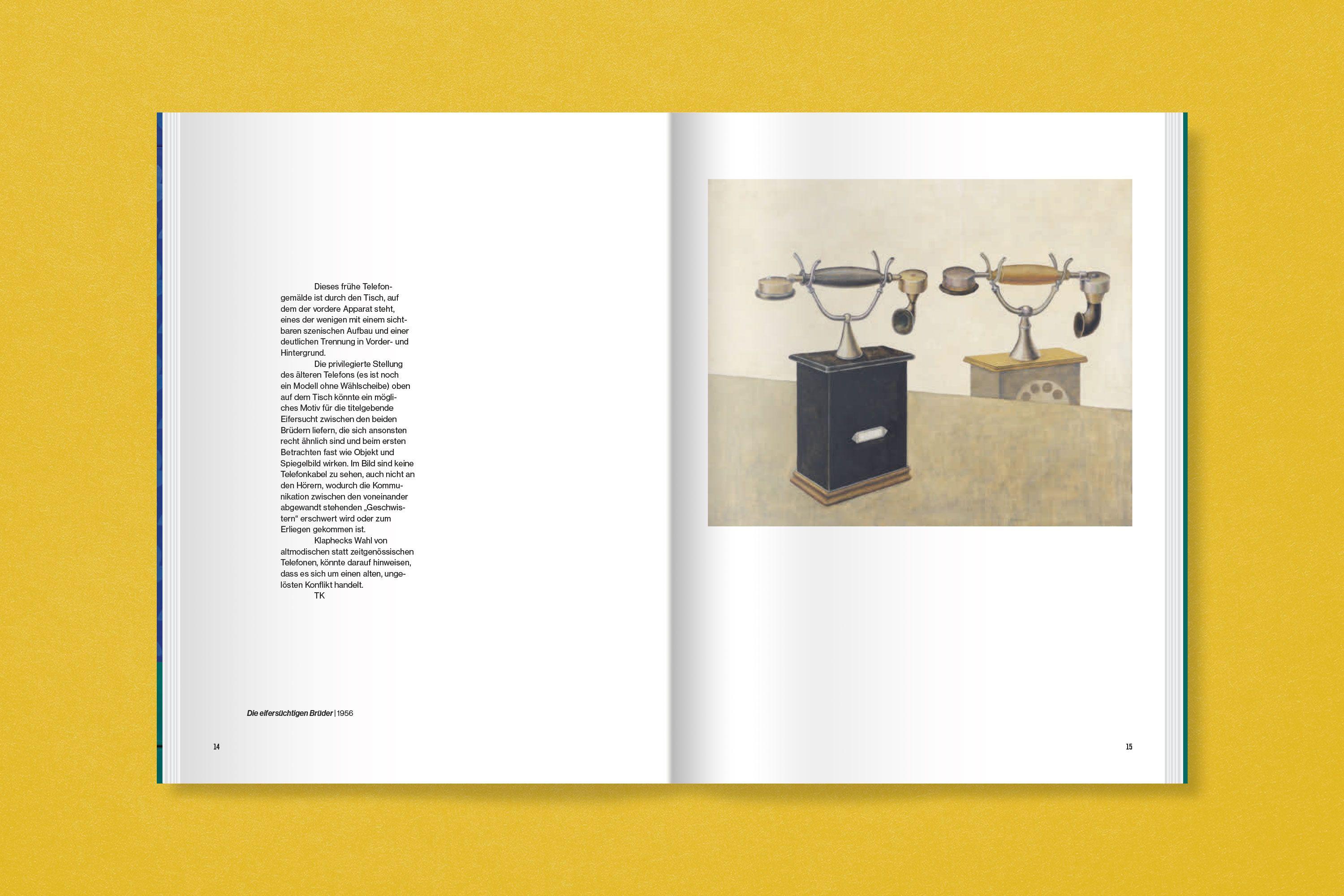 Beispielinhalt (Bild) Konrad Klapheck