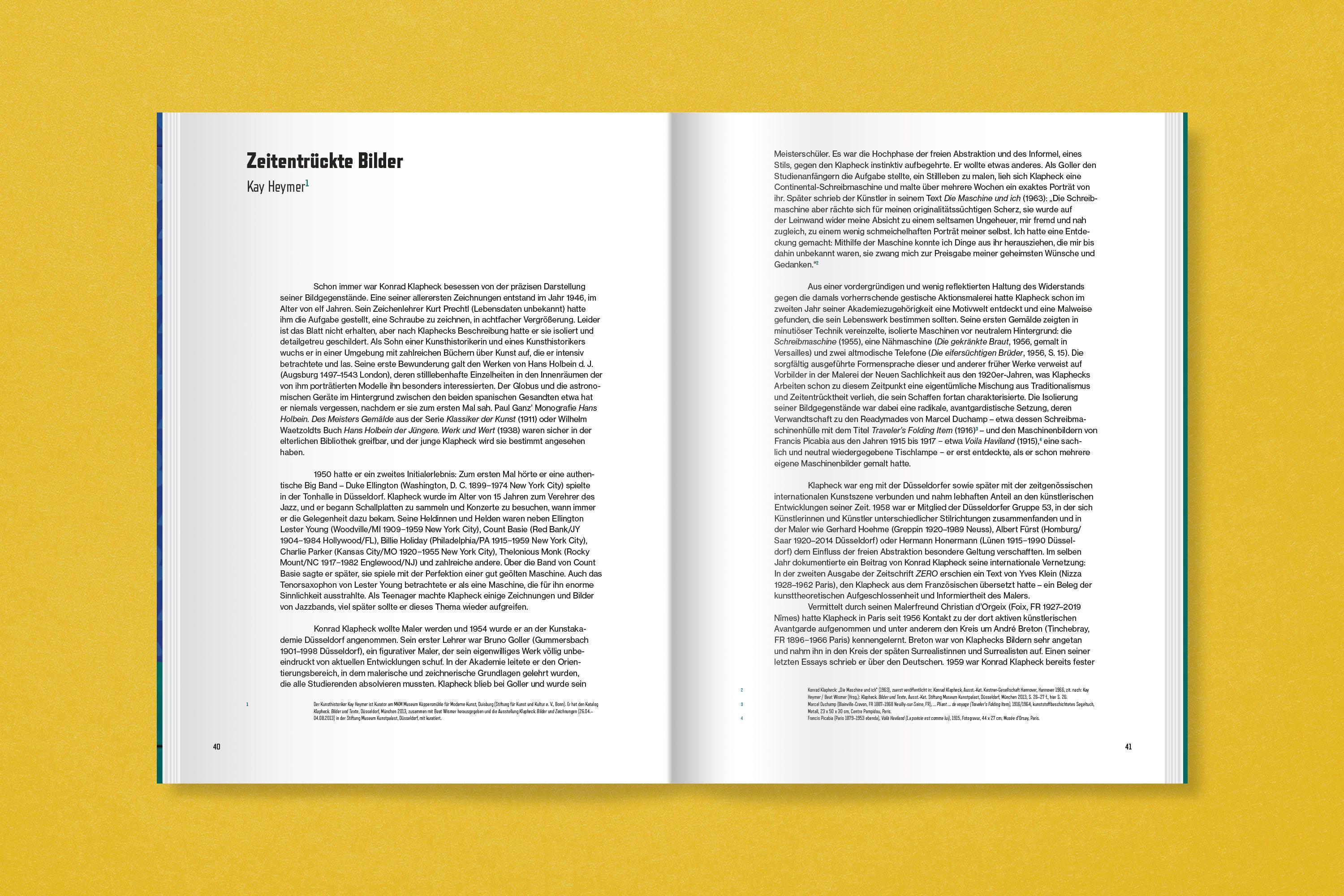 Beispielinhalt (Bild) Konrad Klapheck