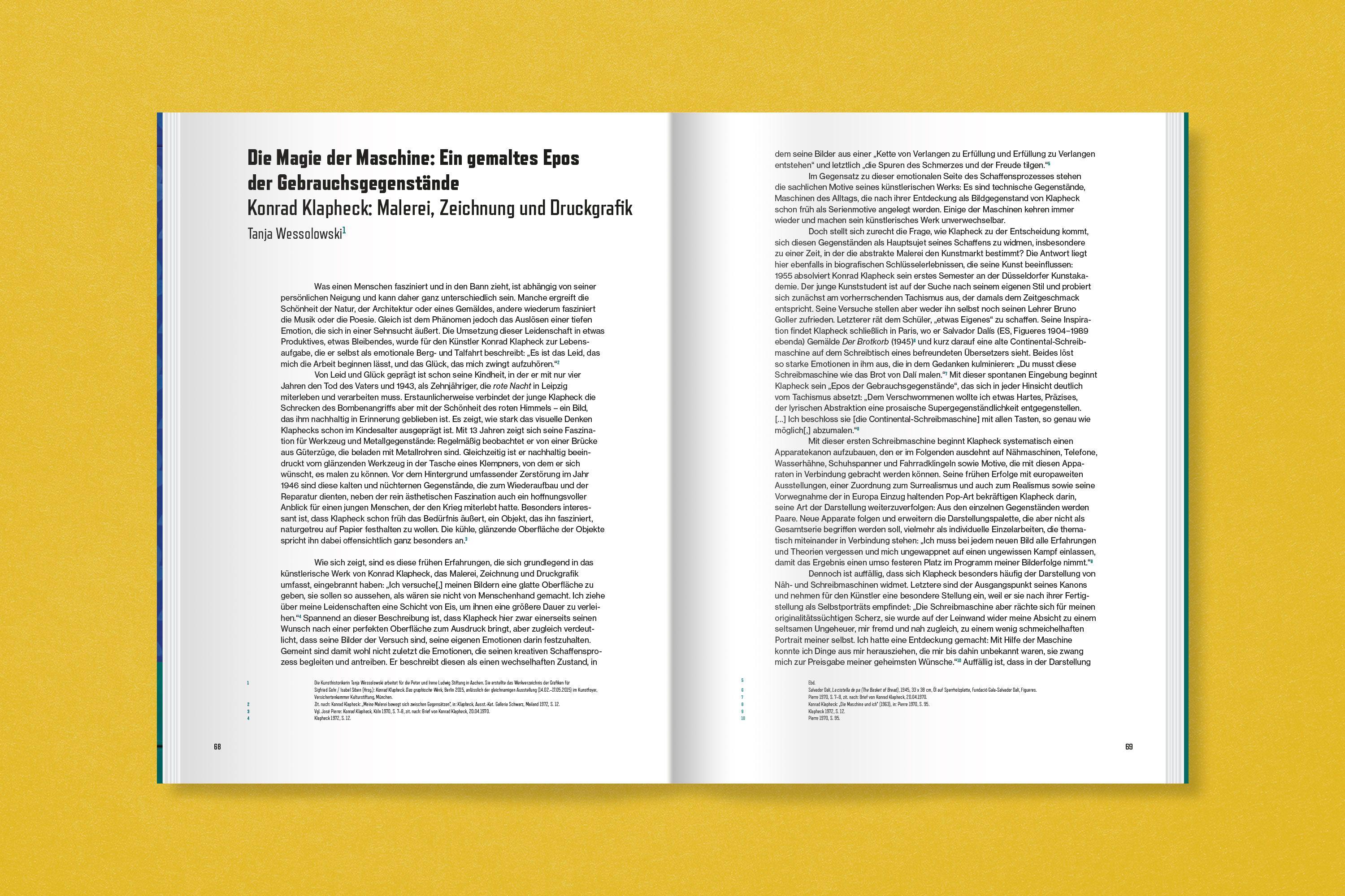 Beispielinhalt (Bild) Konrad Klapheck