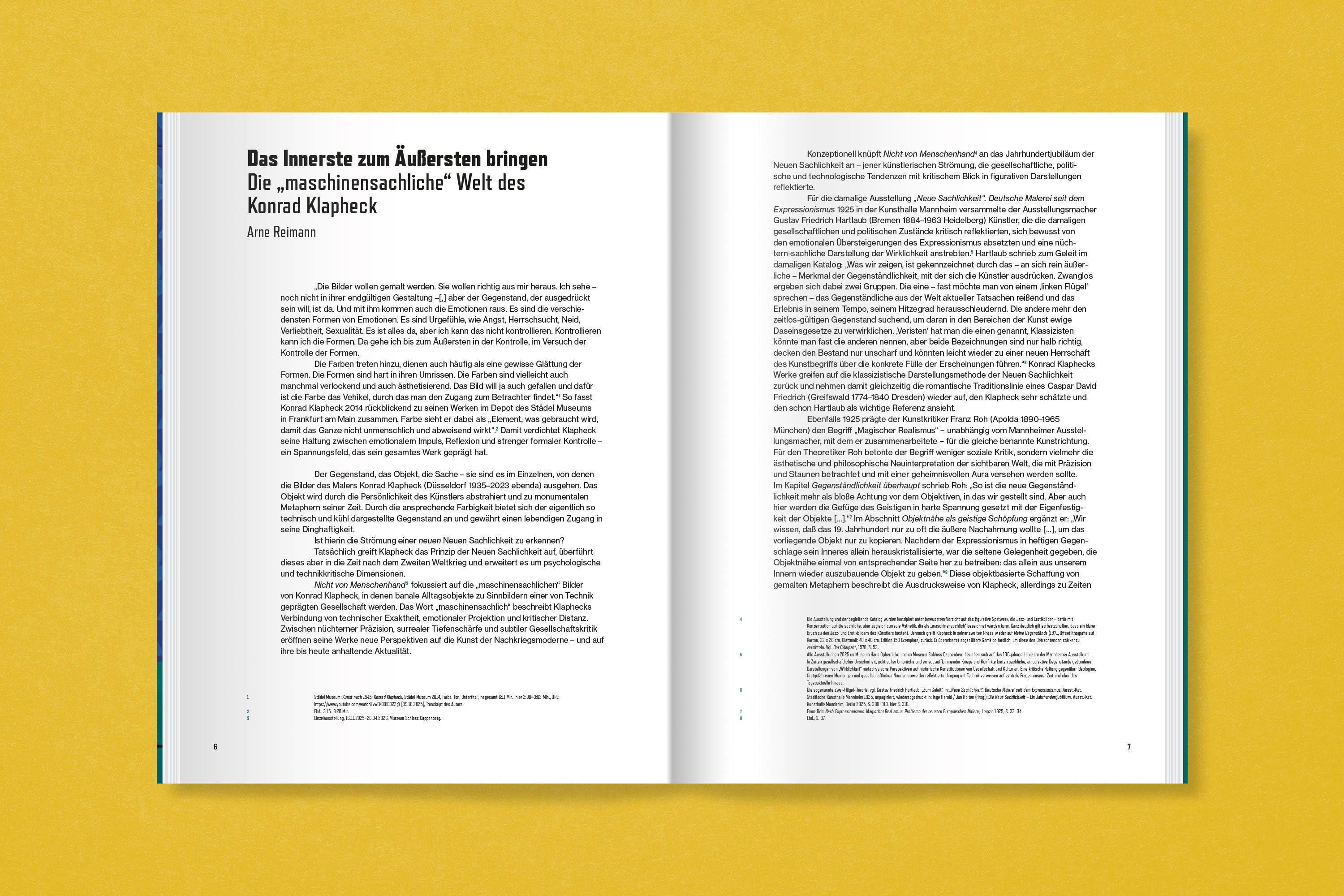 Beispielinhalt (Bild) Konrad Klapheck