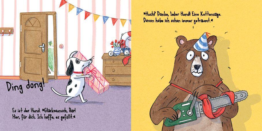 Beispielinhalt (Bild) Glückwunsch, Bär!