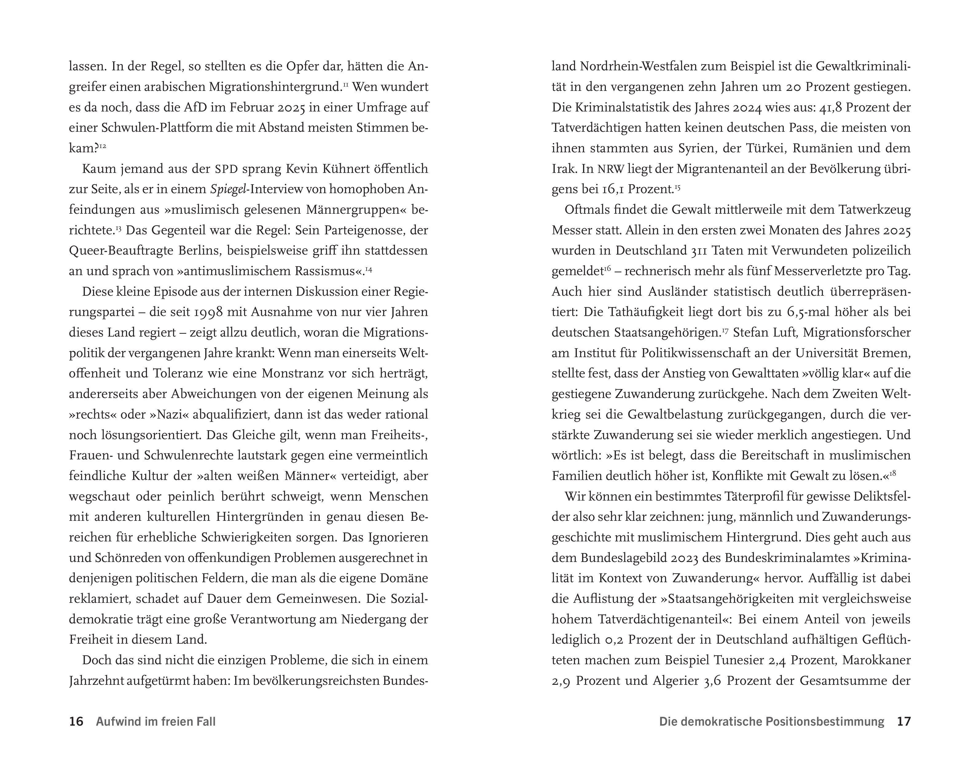 Beispielinhalt (Bild) Aufwind im freien Fall