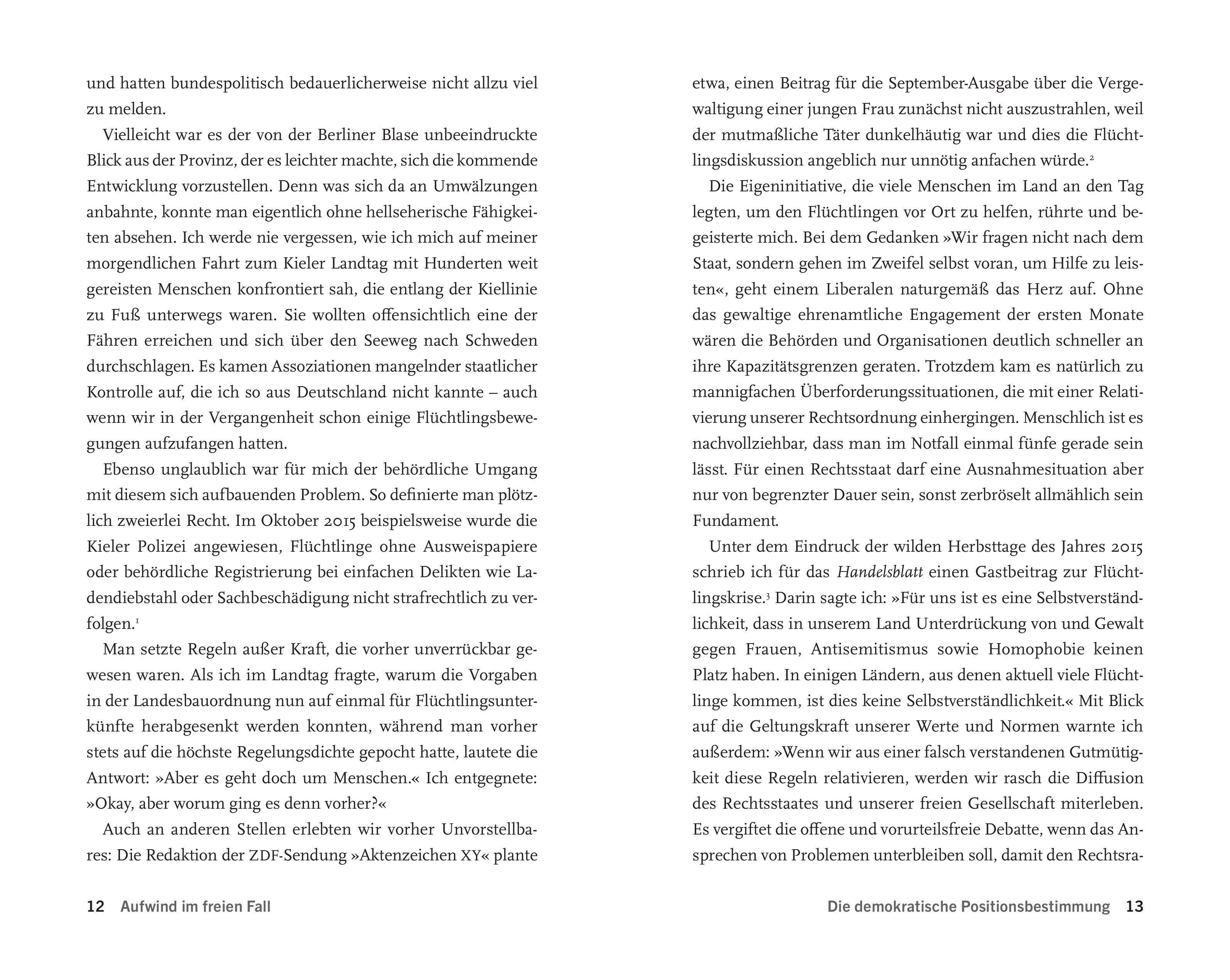 Beispielinhalt (Bild) Aufwind im freien Fall