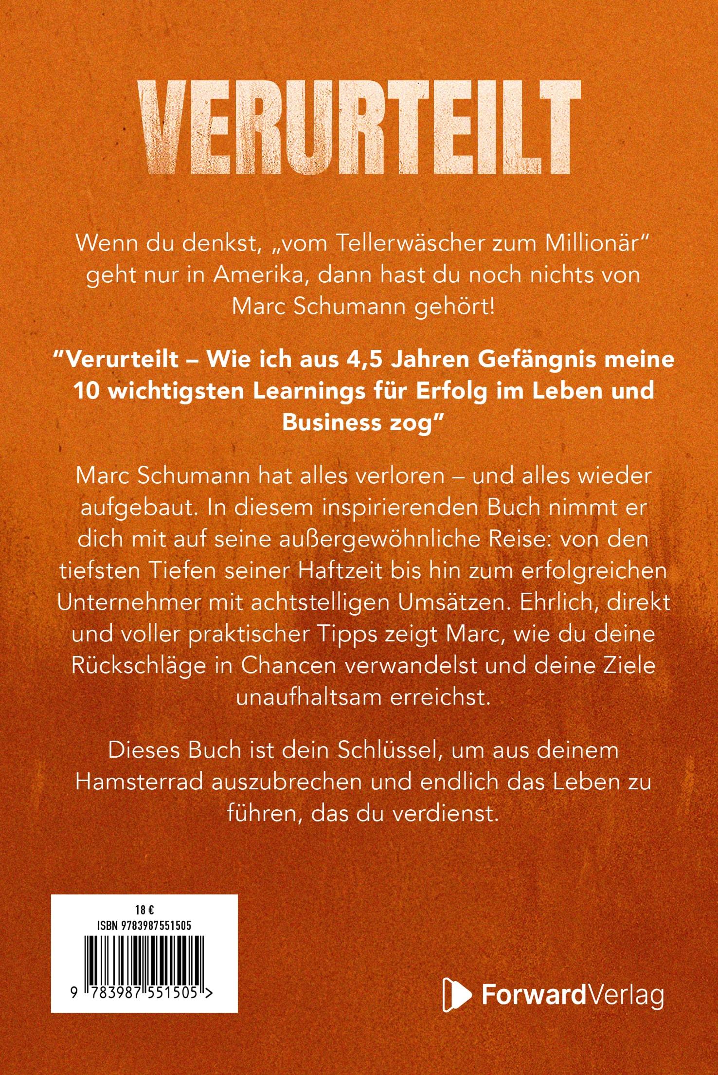 Rückseitencover Verurteilt