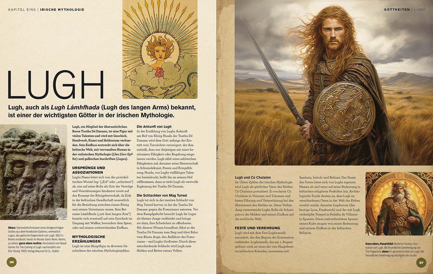 Beispielinhalt (Bild) Keltische Mythologie