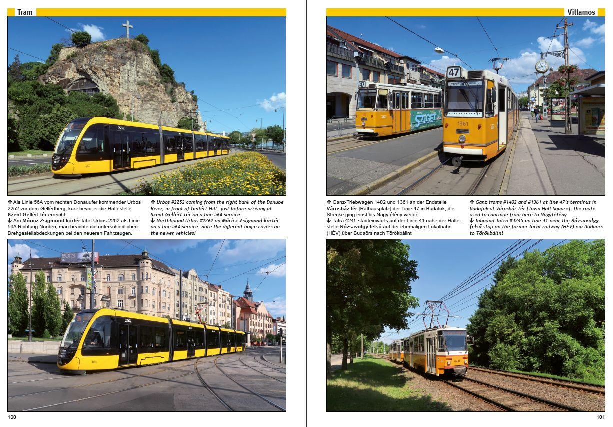Beispielinhalt (Bild) U-Bahn, S-Bahn & Tram in Budapest