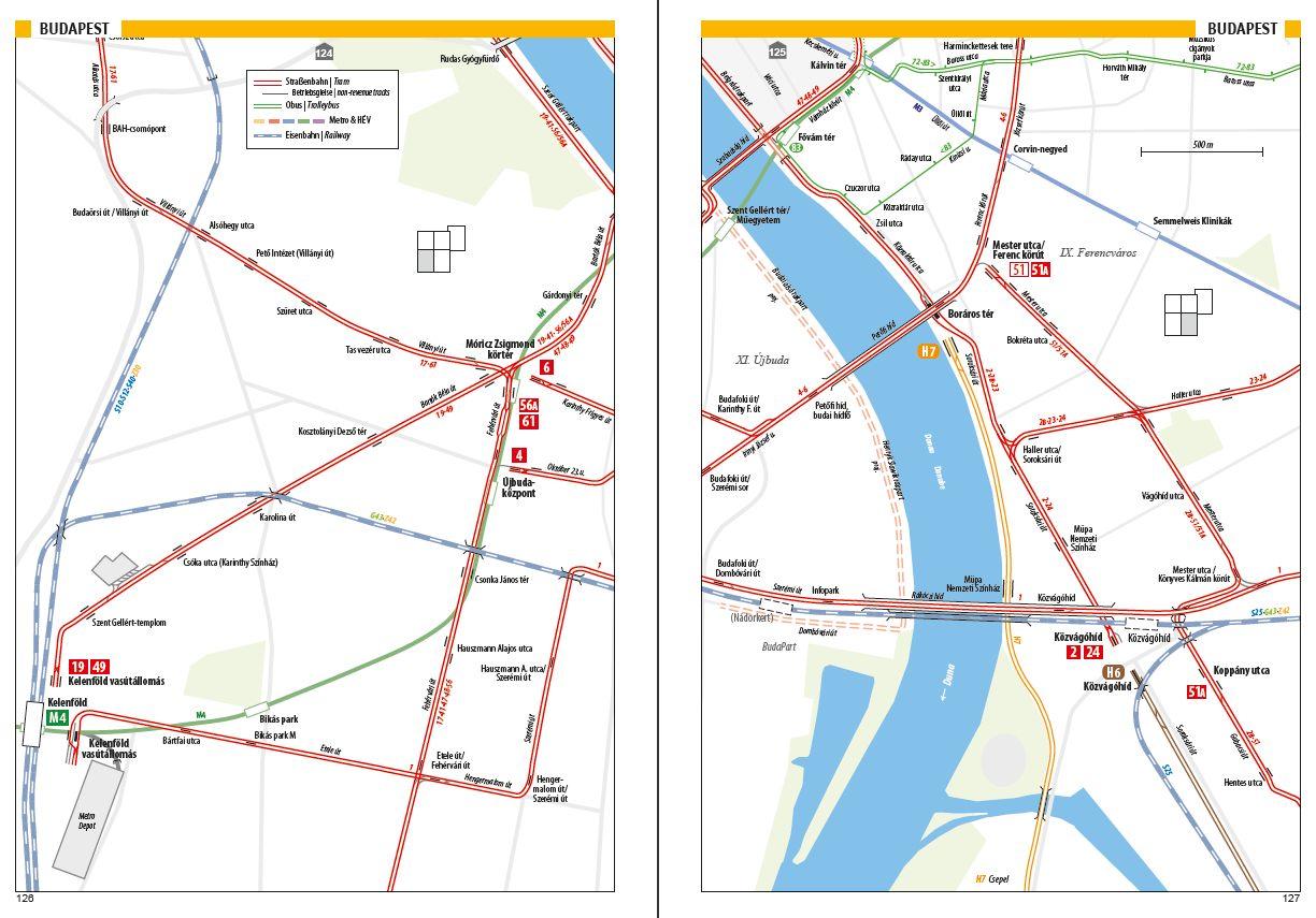 Beispielinhalt (Bild) U-Bahn, S-Bahn & Tram in Budapest