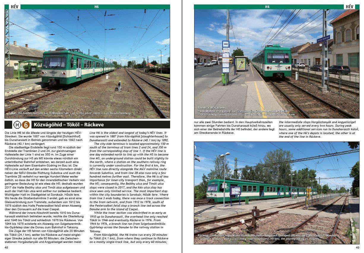Beispielinhalt (Bild) U-Bahn, S-Bahn & Tram in Budapest