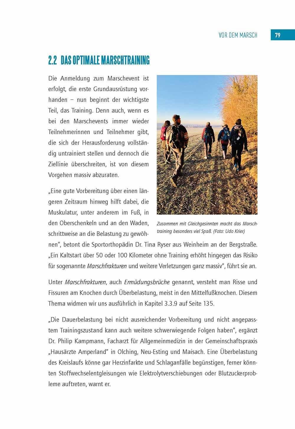 Beispielinhalt (Bild) Handbuch Ultrawandern