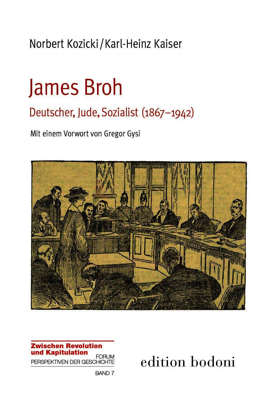 Vorderes Coverbild James Broh