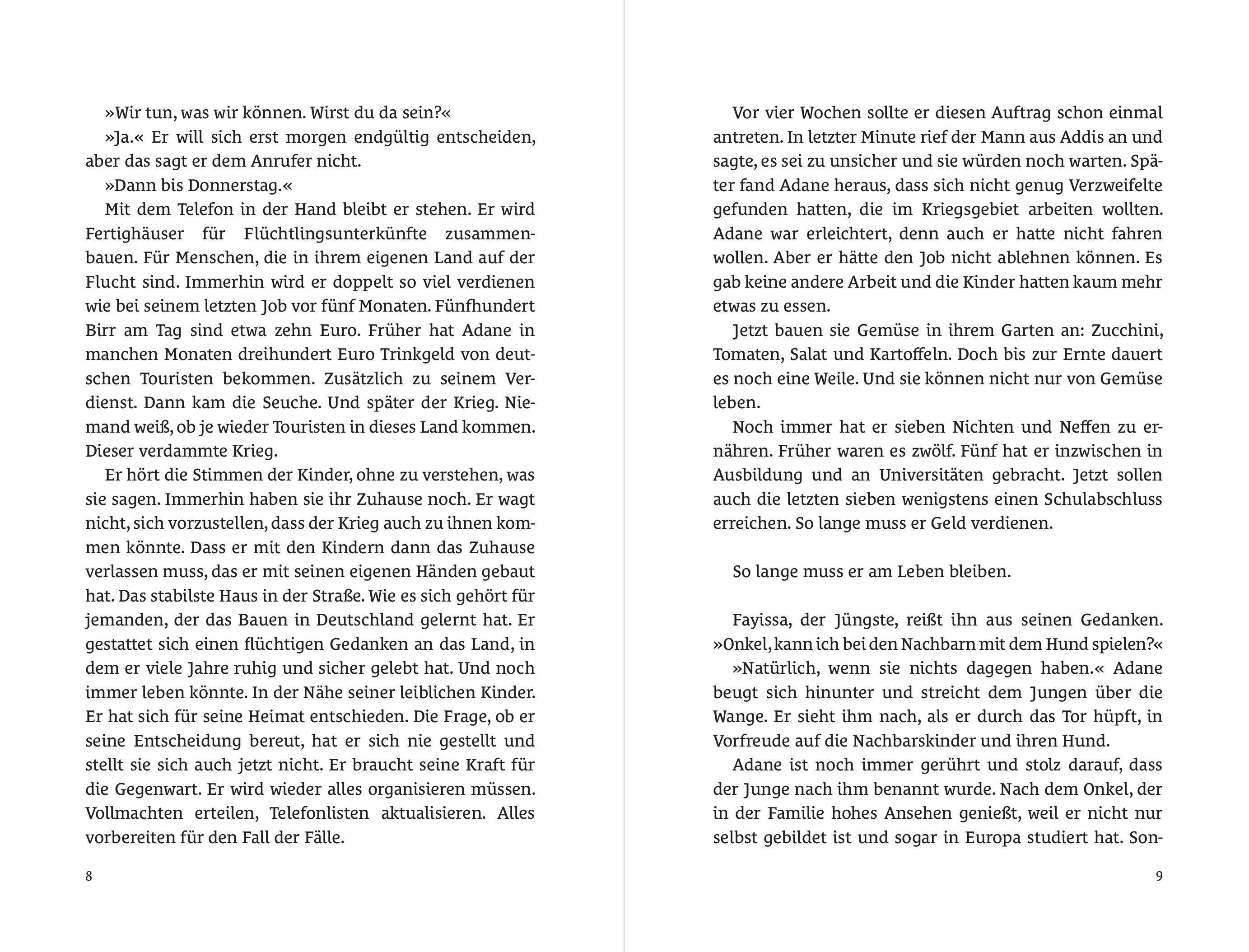 Beispielinhalt (Bild) Der Äthiopier